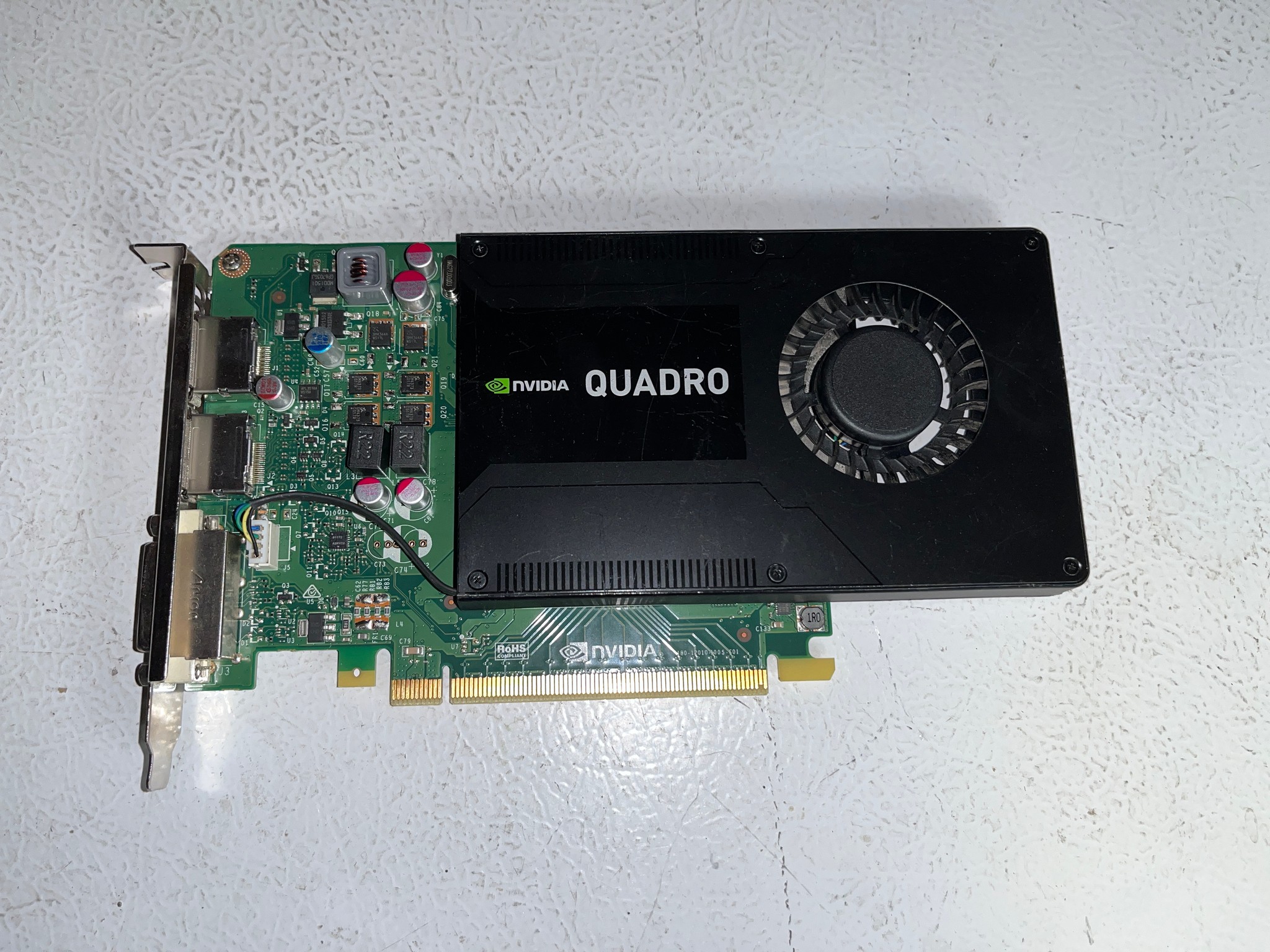 NVIDIA Quadro K2200 4GB GDDR5 Workstation GPU – DisplayPort & DVI – Tested