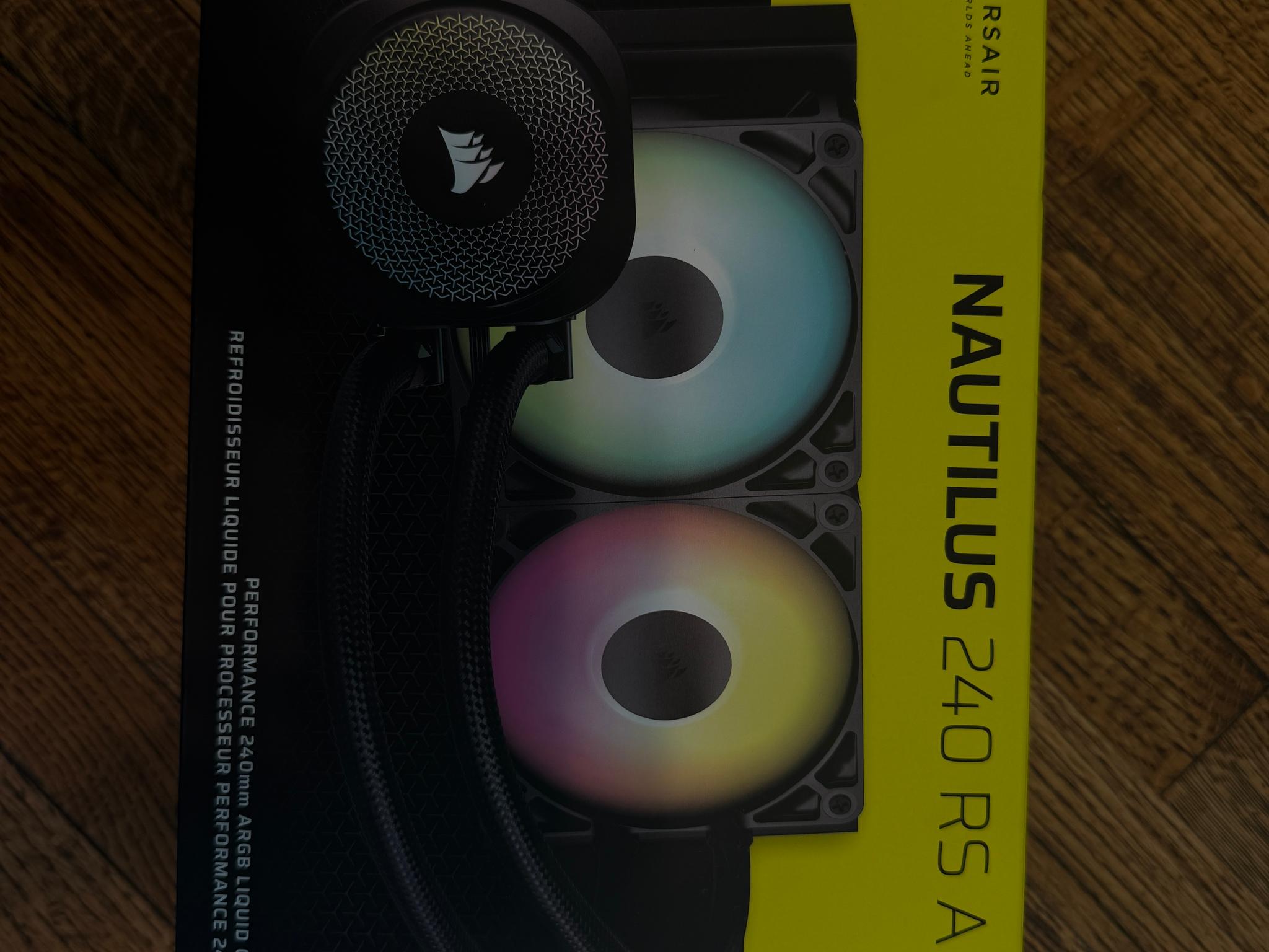 ON SALE! Corsair NAUTILUS 240 RS ARGB - NO MOUNTING SCREWS/SPRINGS!