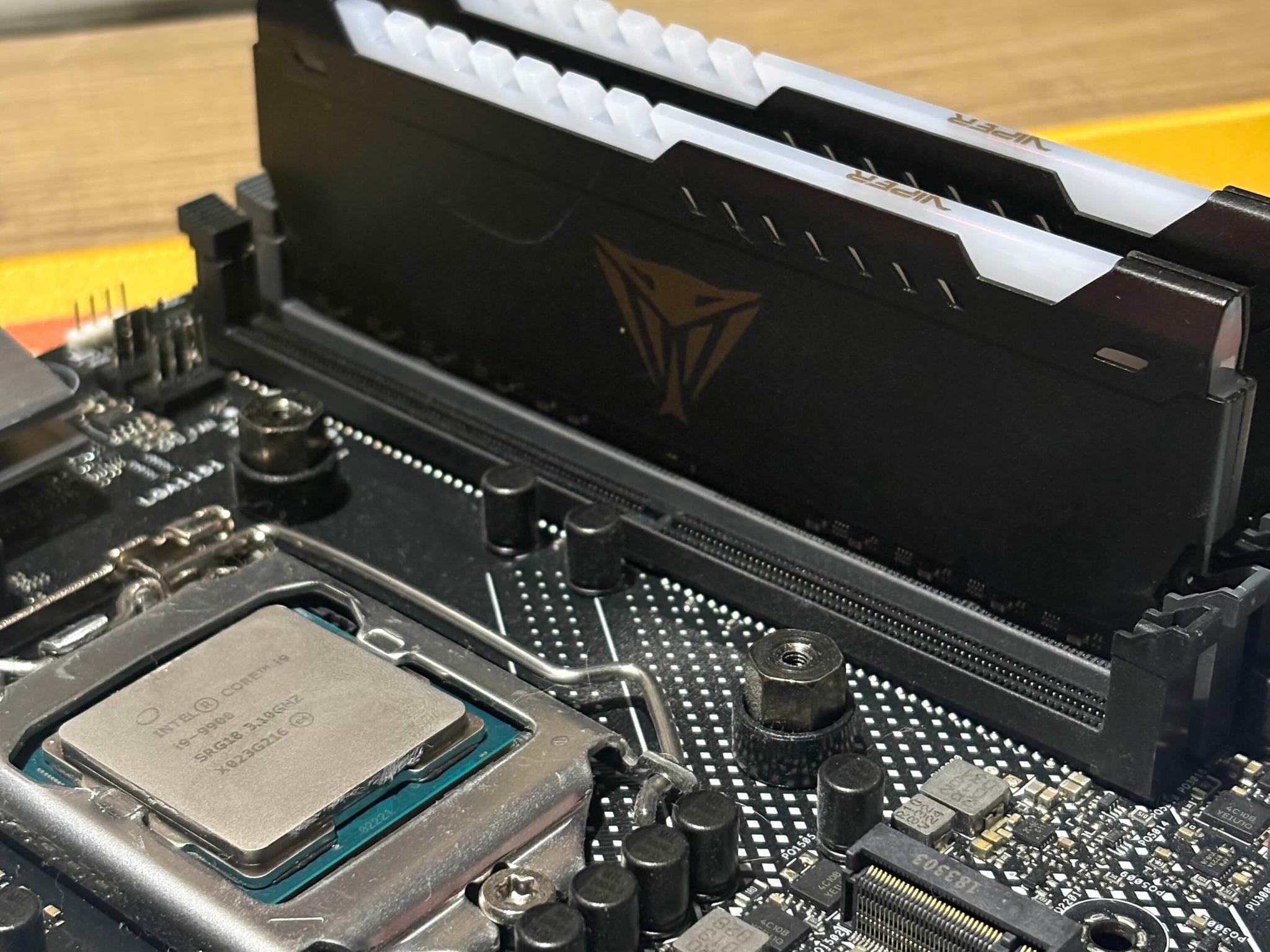 ASUS Prime Z390-A, i9-9900, Patriot Viper Steel 2x32 3600 MT