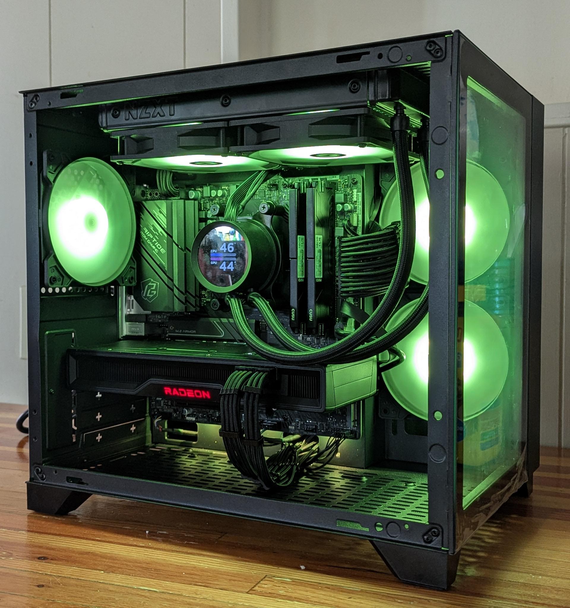 AMD RX 6750 XT || Ryzen 5 5600 ||  Compact 1440p Gaming PC