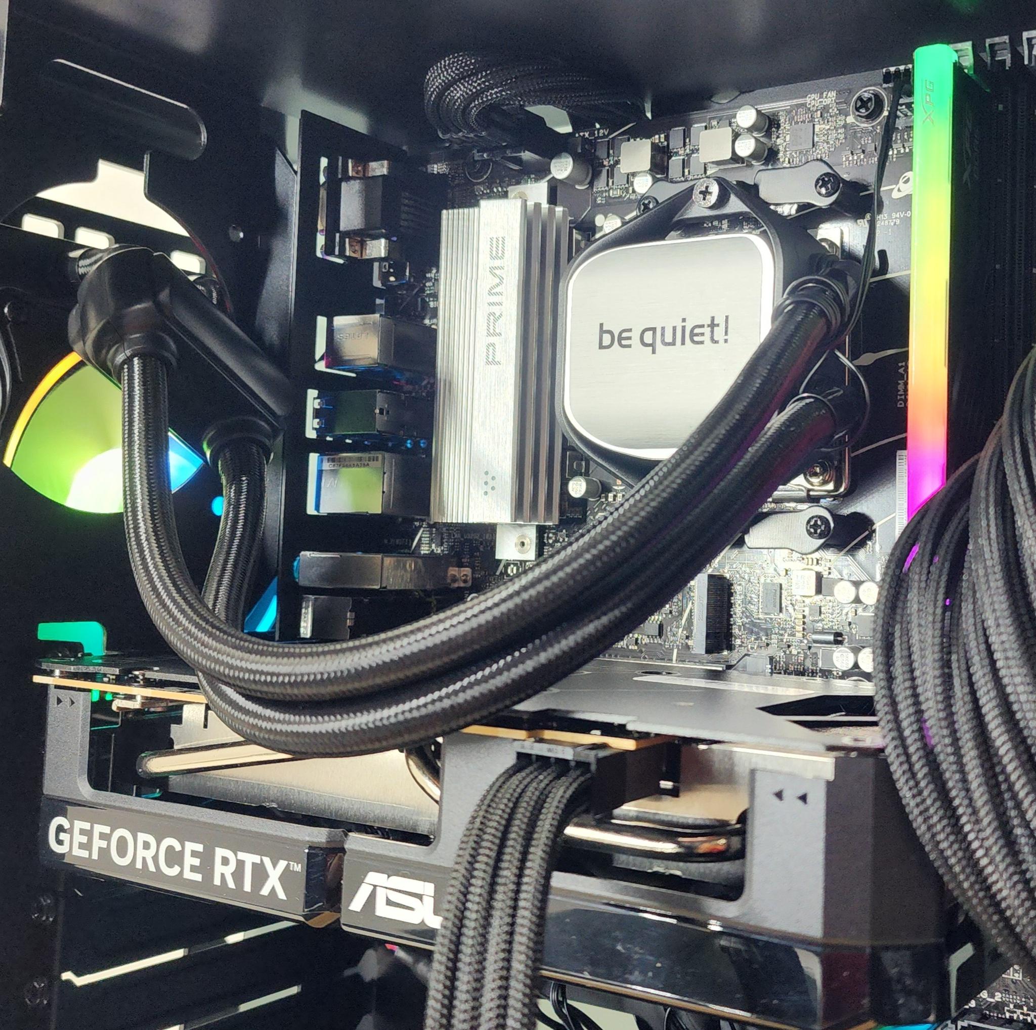 Gaming PC Ryzen 5 9600X 16GB RAM 500GB SSD RTX 5060  8GB Windows 11 Computer