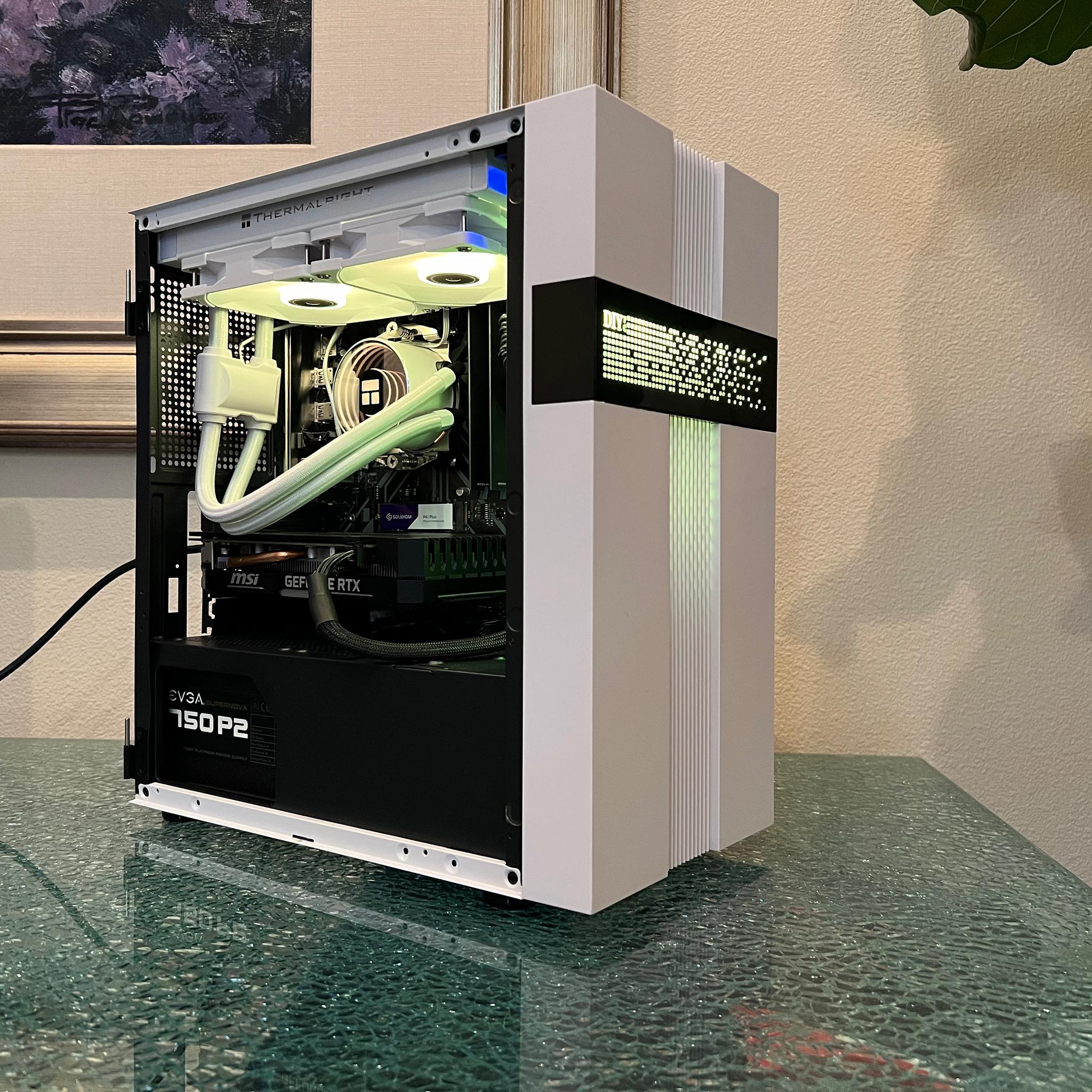 Ryzen 5 3400g / RTX 2060 / 16GB RAM / 1TB NVME SSD / Upgradable Budget Custom Gaming PC