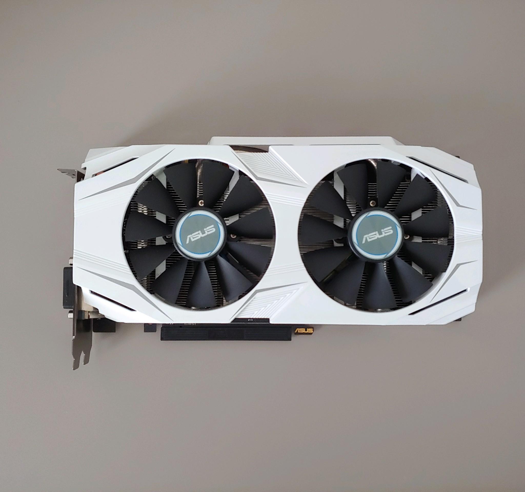 ASUS Dual GeForce GTX 1070 8GB GDDR5 White Edition | Tested, Original Box, Clean!