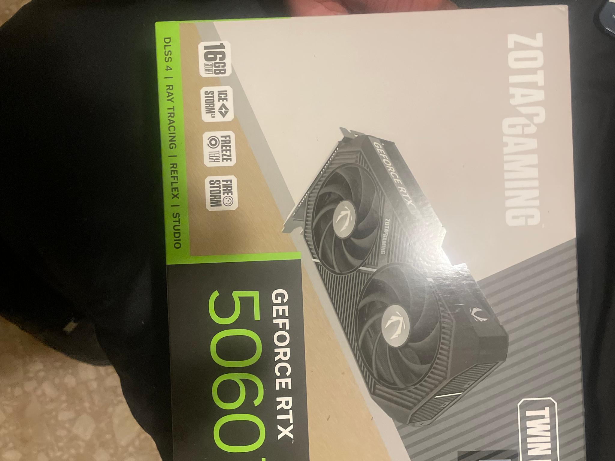 ZOTAC RTX 5060 Ti Twin Edge OC 16GB