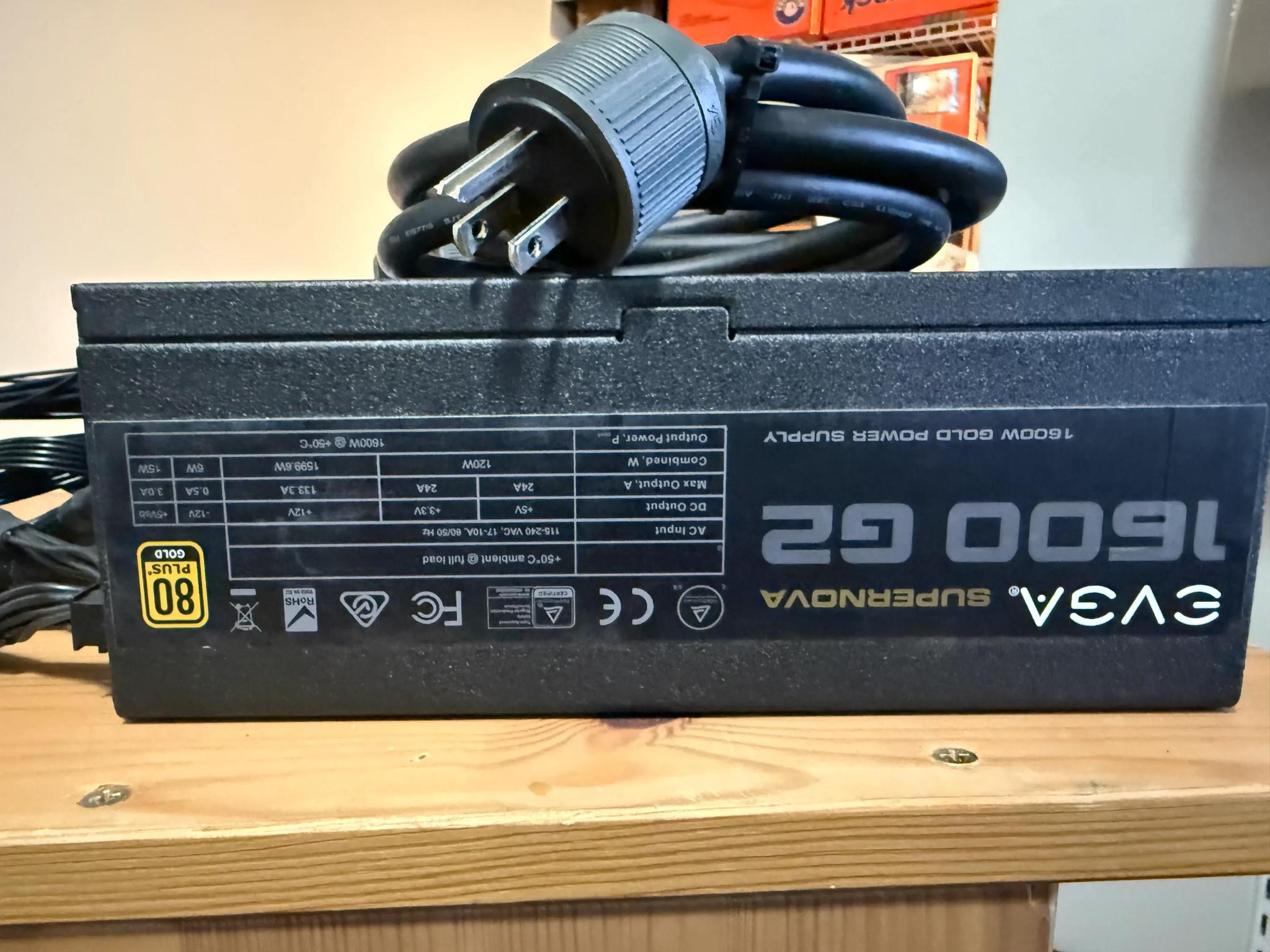 EVGA 1600 GOLD