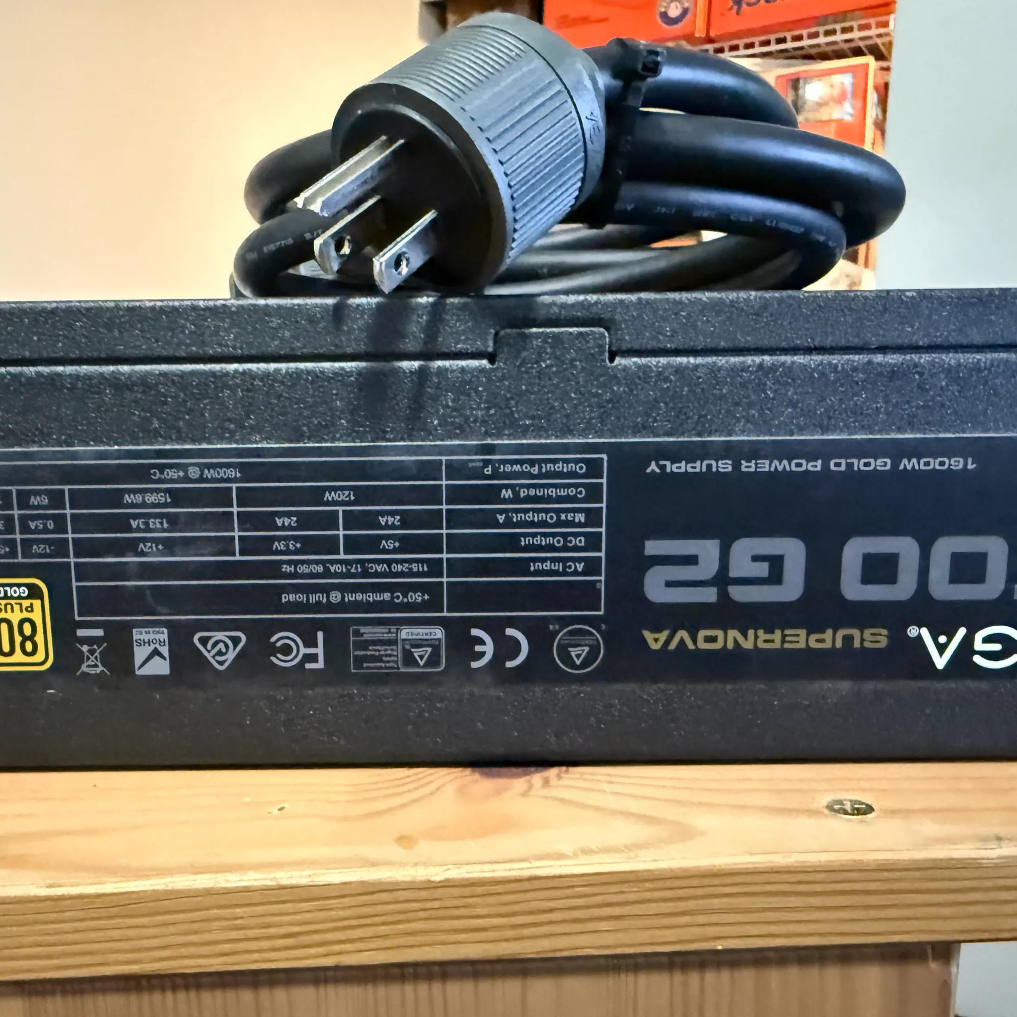 EVGA 1600 GOLD
