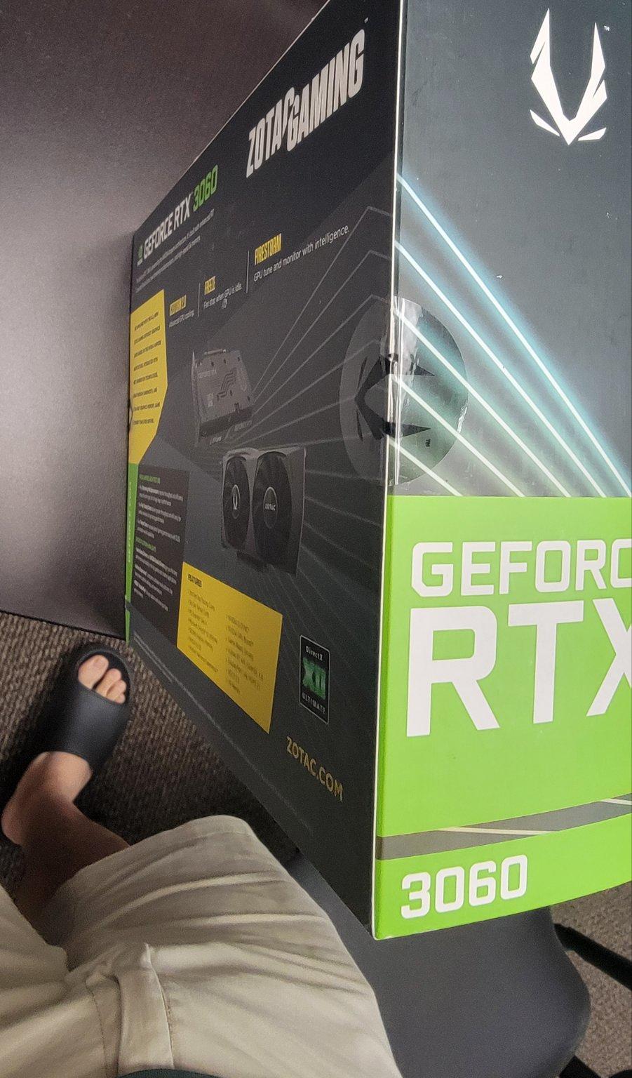 🆕 Sealed Zotac Gaming Dual GeForce RTX 3060 V2 OC 12GB GDDR6 Graphics Card