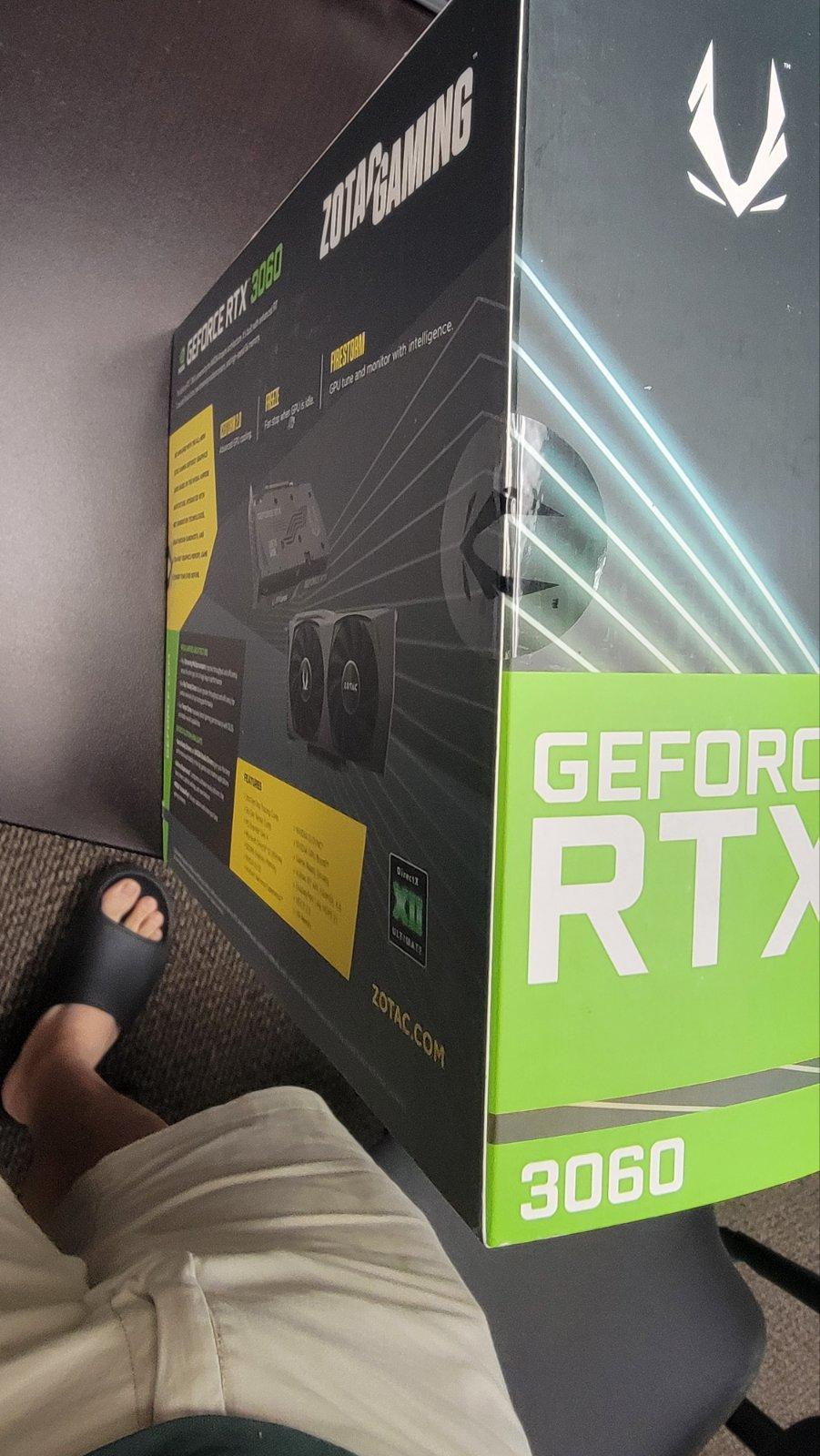 🆕 Sealed Zotac Gaming Dual GeForce RTX 3060 V2 OC 12GB GDDR6 Graphics Card