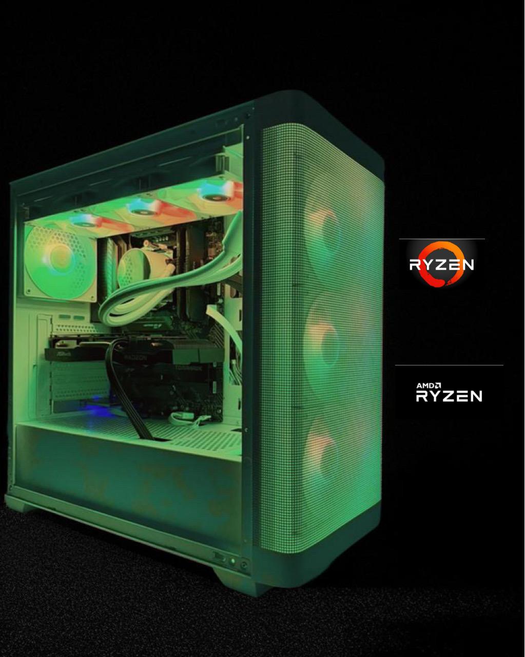 ⚫️COOKIE⚪️BEAST | RYZEN 5800X | AMD 6650XT | 16GB DDR4 | 1TB SSD | BT/WIFI ~*SALE*~