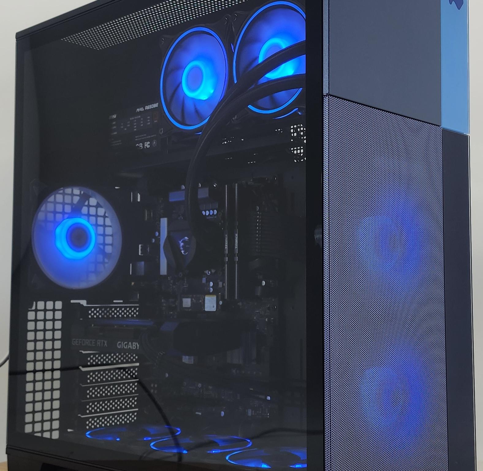 Gaming PC i7-11700KF 32GB RAM 1TB SSD RTX 3060 Ti 8GB Windows 11 Computer