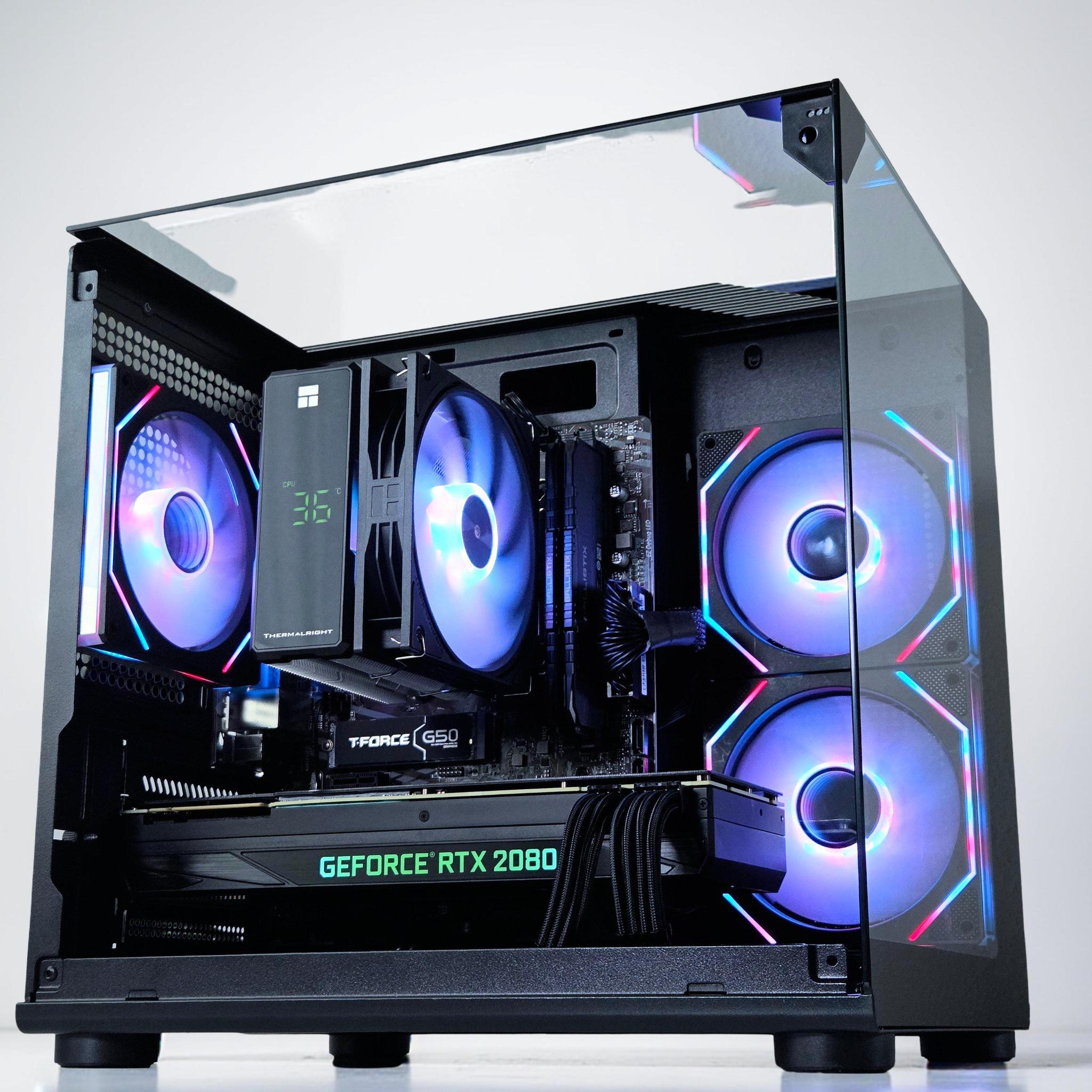 🧟‍♂💪🧪1080P Gaming PC🟢Nvidia RTX 2080 8GB🟢 AMD Ryzen 5 3500X 6 core🟢 16GB DDR4