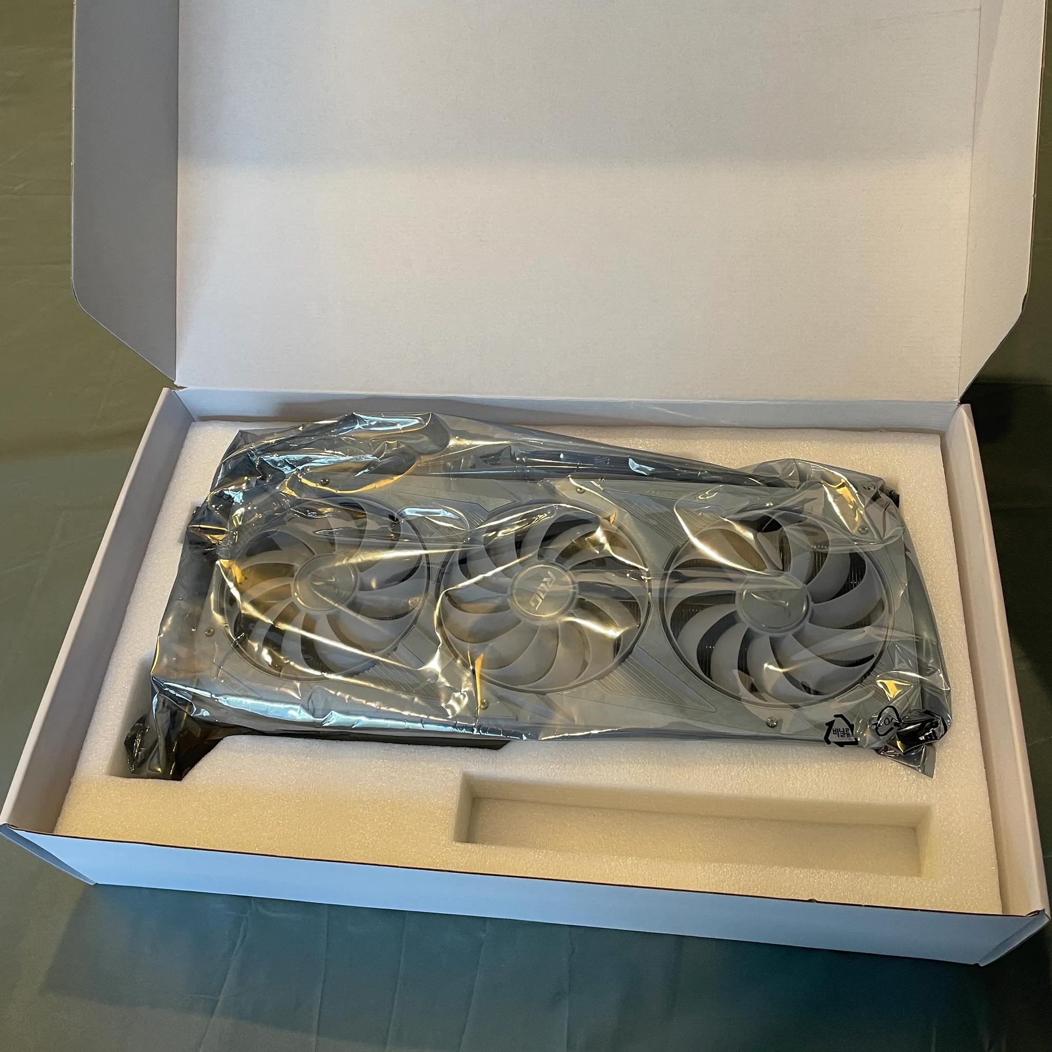 White ASUS ROG Strix 3080 10GB