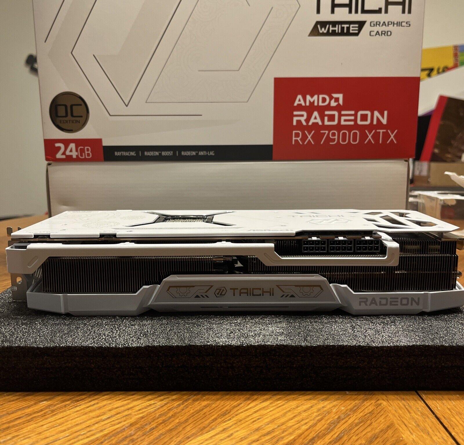 ASRock Taichi White 7900 XTX 24GB OC Edition Like New