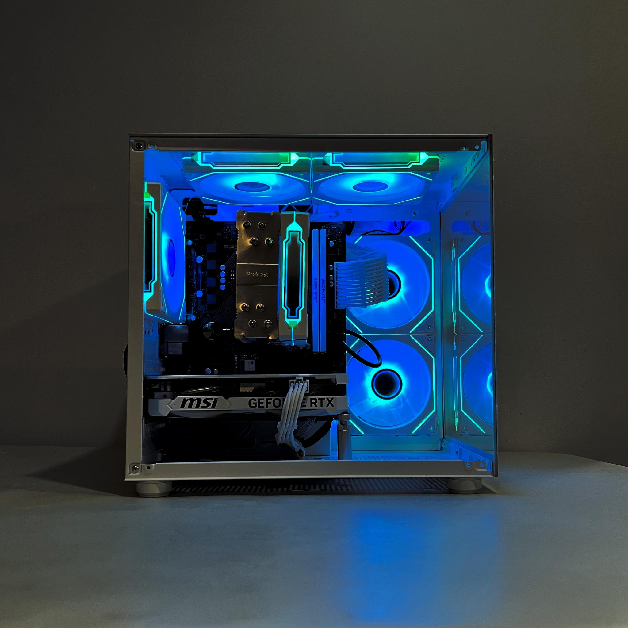 🔥SALE🔥 RTX 4060|R5-5600|1TB M.2|32GB RAM|ARGB Fans|WIFI||DepxTech Pre-Built PC
