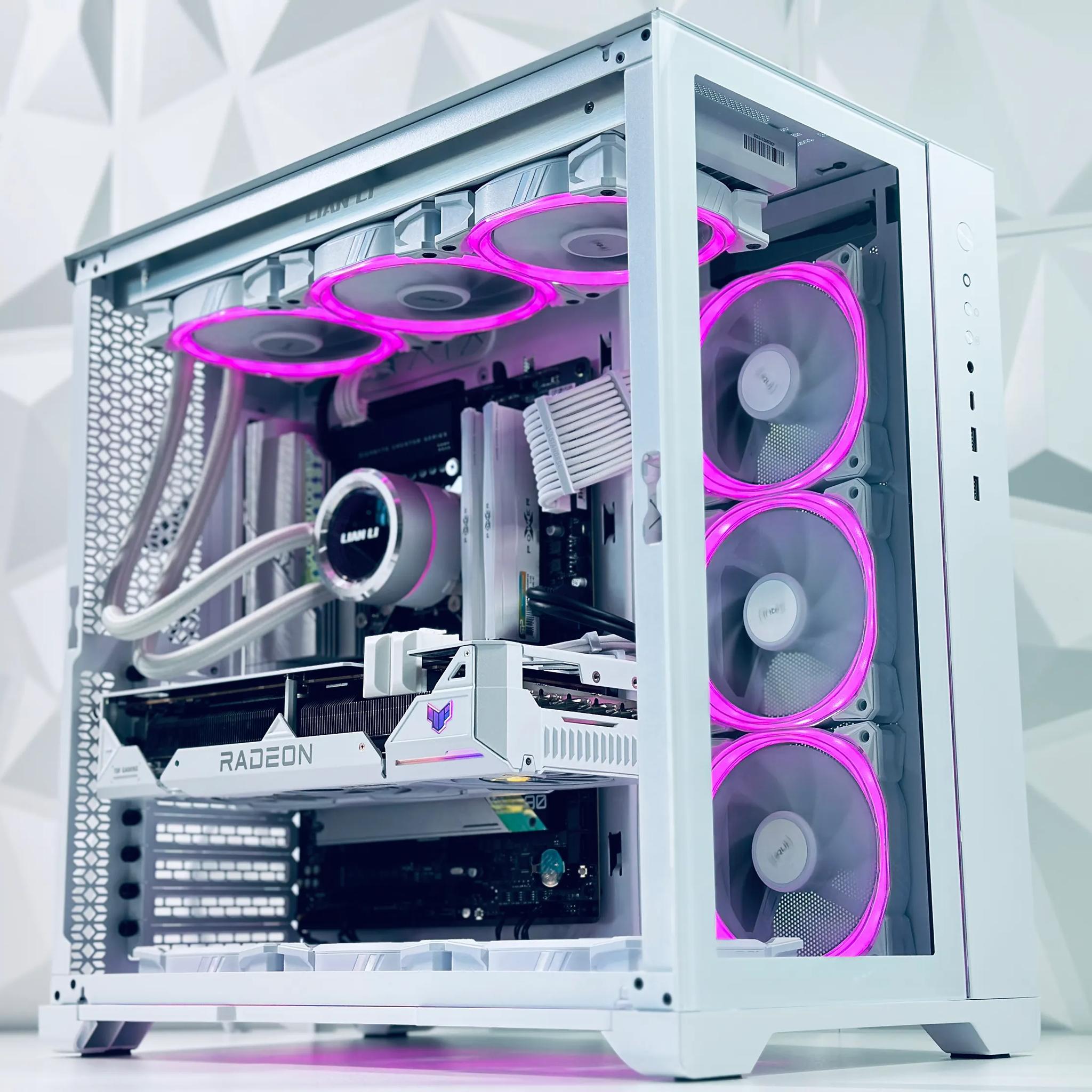 🧡✴️Extreme Liquid Cooled Gaming PC✴️AMD RX 7800 XT 16GB✴️Intel 13500 14 core✴️32GB DDR5✴️1TB NVME