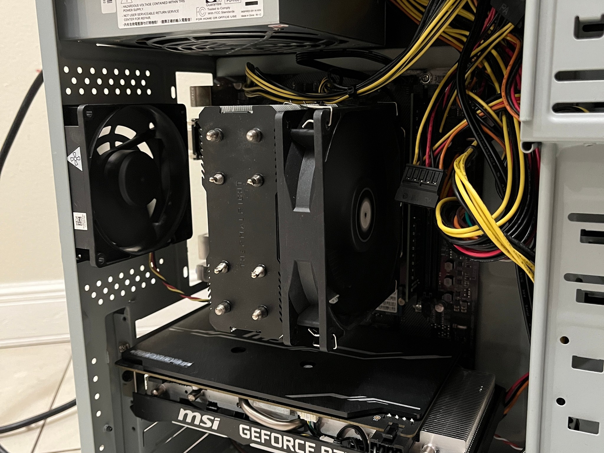 NVIDIA RTX 2060S,AMD Ryzen 5 3600,16GB RAM, 1.6TB Storage,Gaming PC w/ Wi-Fi & BT(Minor Case Damage)