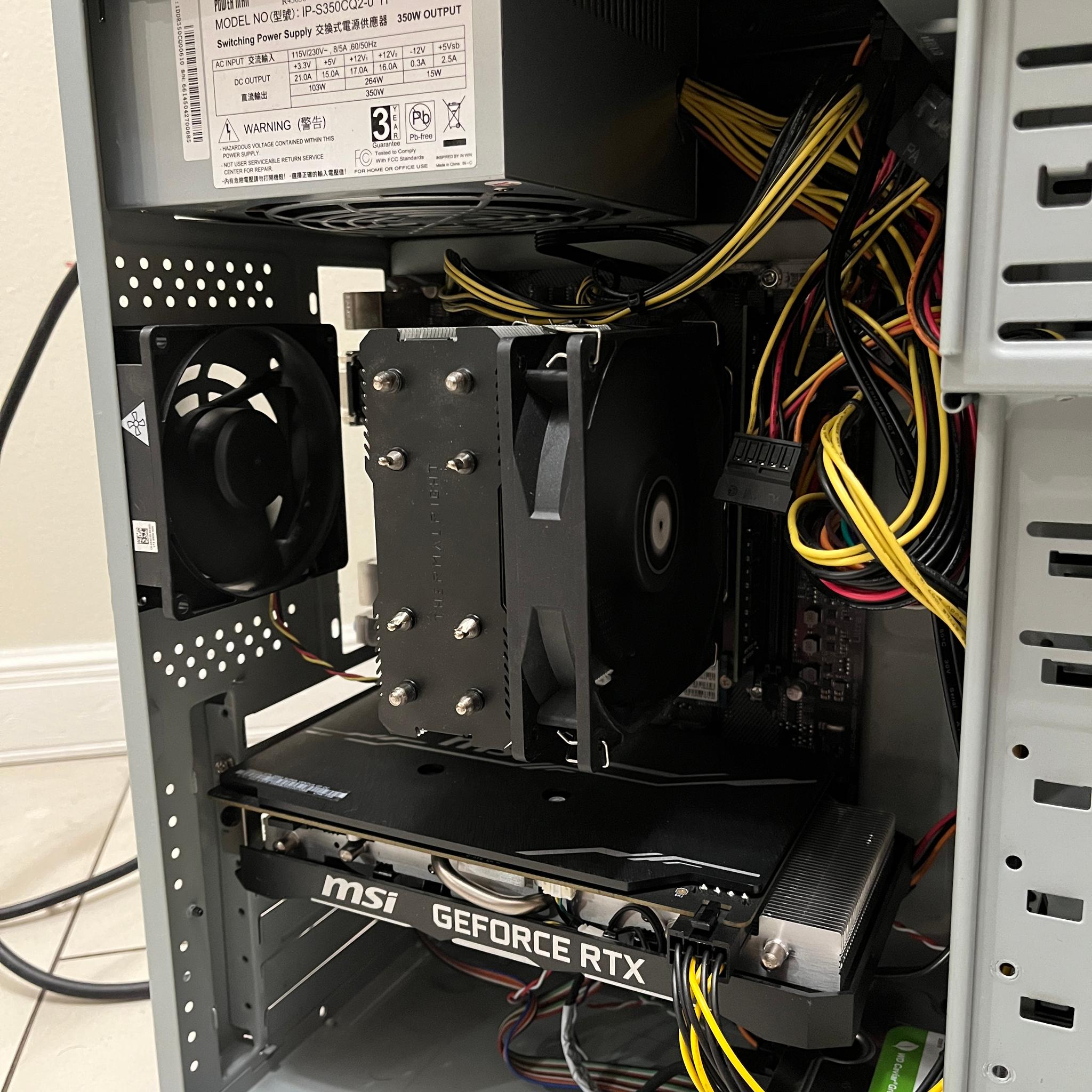 NVIDIA RTX 2060S,AMD Ryzen 5 3600,16GB RAM, 1.6TB Storage,Gaming PC w/ Wi-Fi & BT(Minor Case Damage)