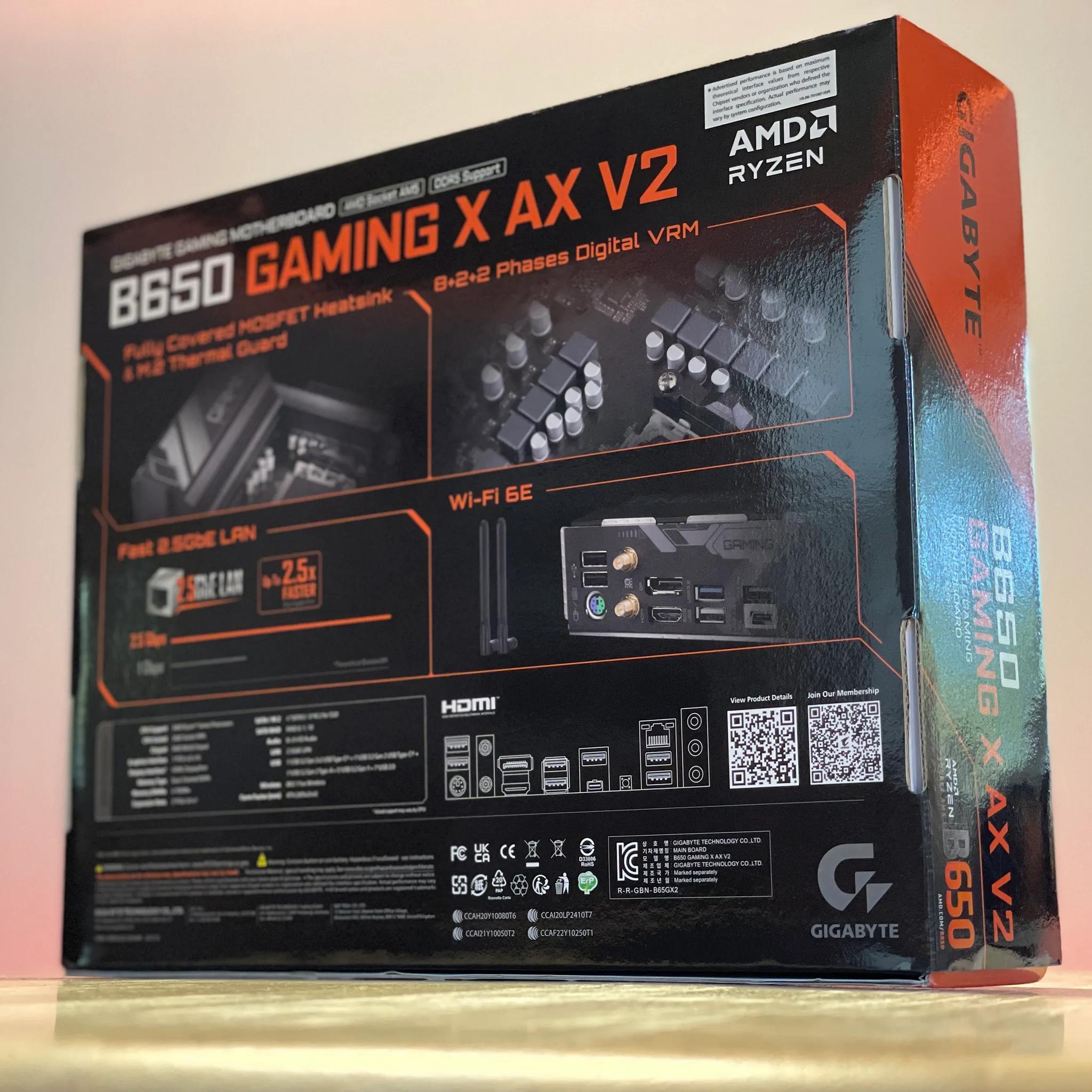 Ryzen 7 7700X + B650 X AX V2 + 32GB DDR5 6000mhz
