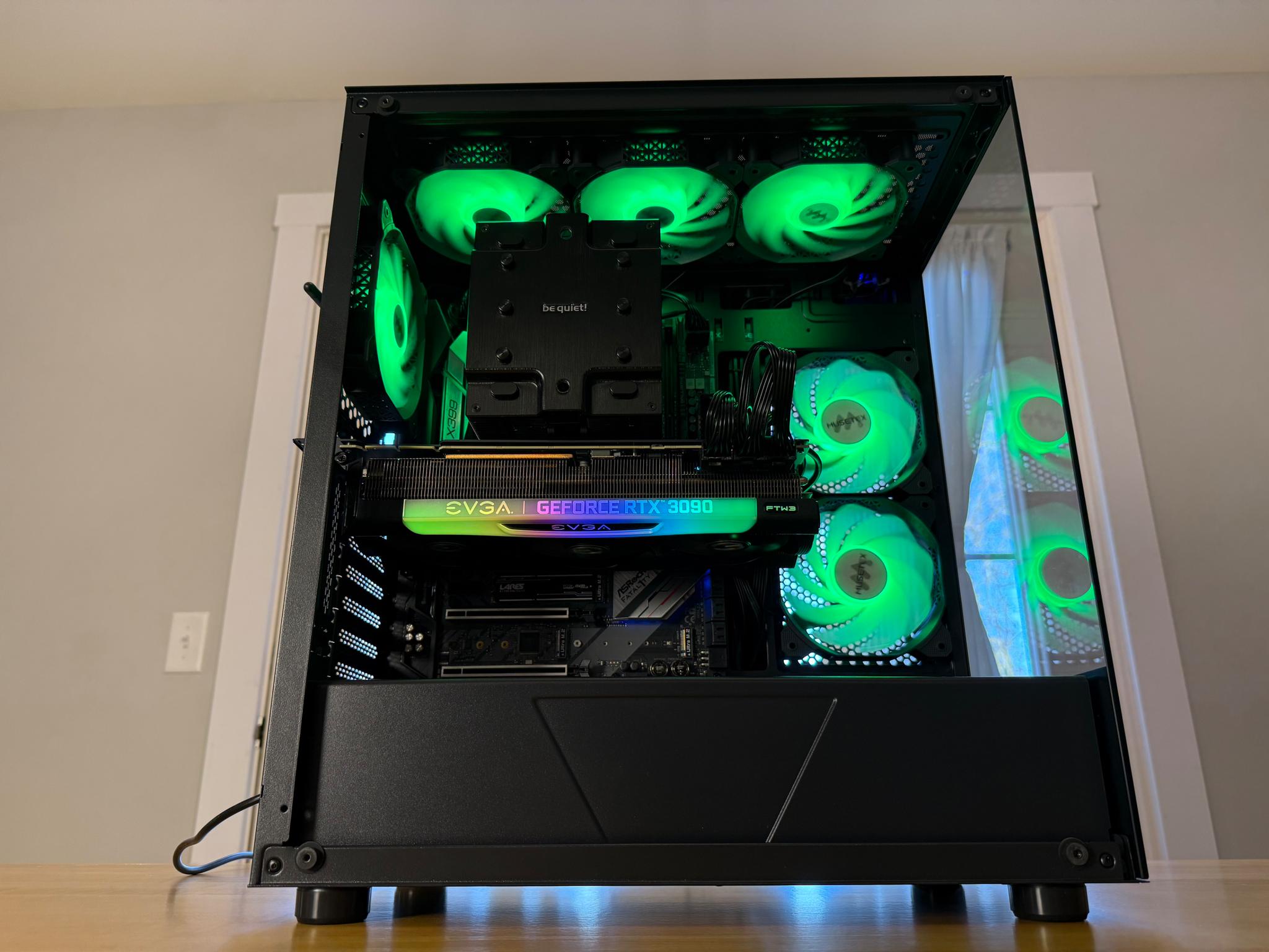 ⚫️🐑| RTX 3090 24gb, Threadripper 2920x, 64gb ram, 2tb SSD, WiFi Equipped Gaming PC