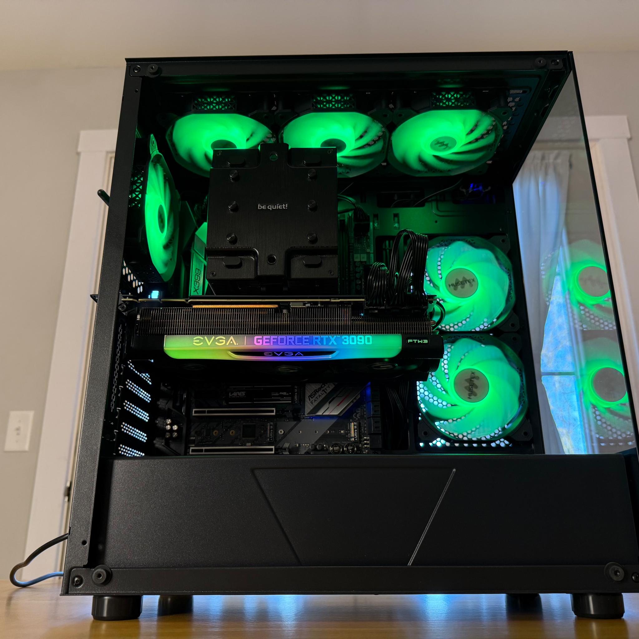 ⚫️🐑| RTX 3090 24gb, Threadripper 2920x, 64gb ram, 2tb SSD, WiFi Equipped Gaming PC