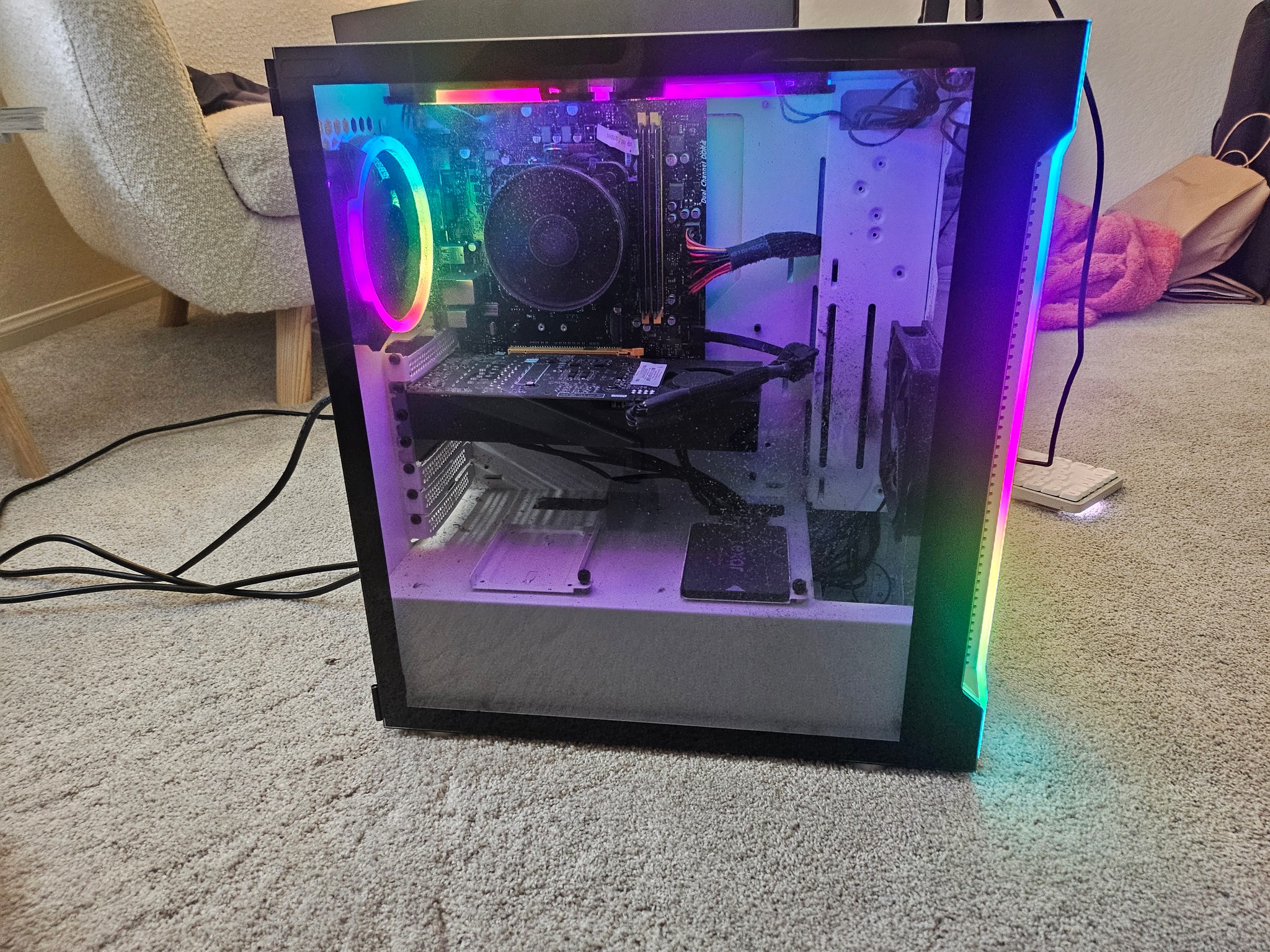 Pre-Owned Gaming PC- AMD Ryzen 5 3600 6-core processor, 16GB RAM, GForce RTX 2060