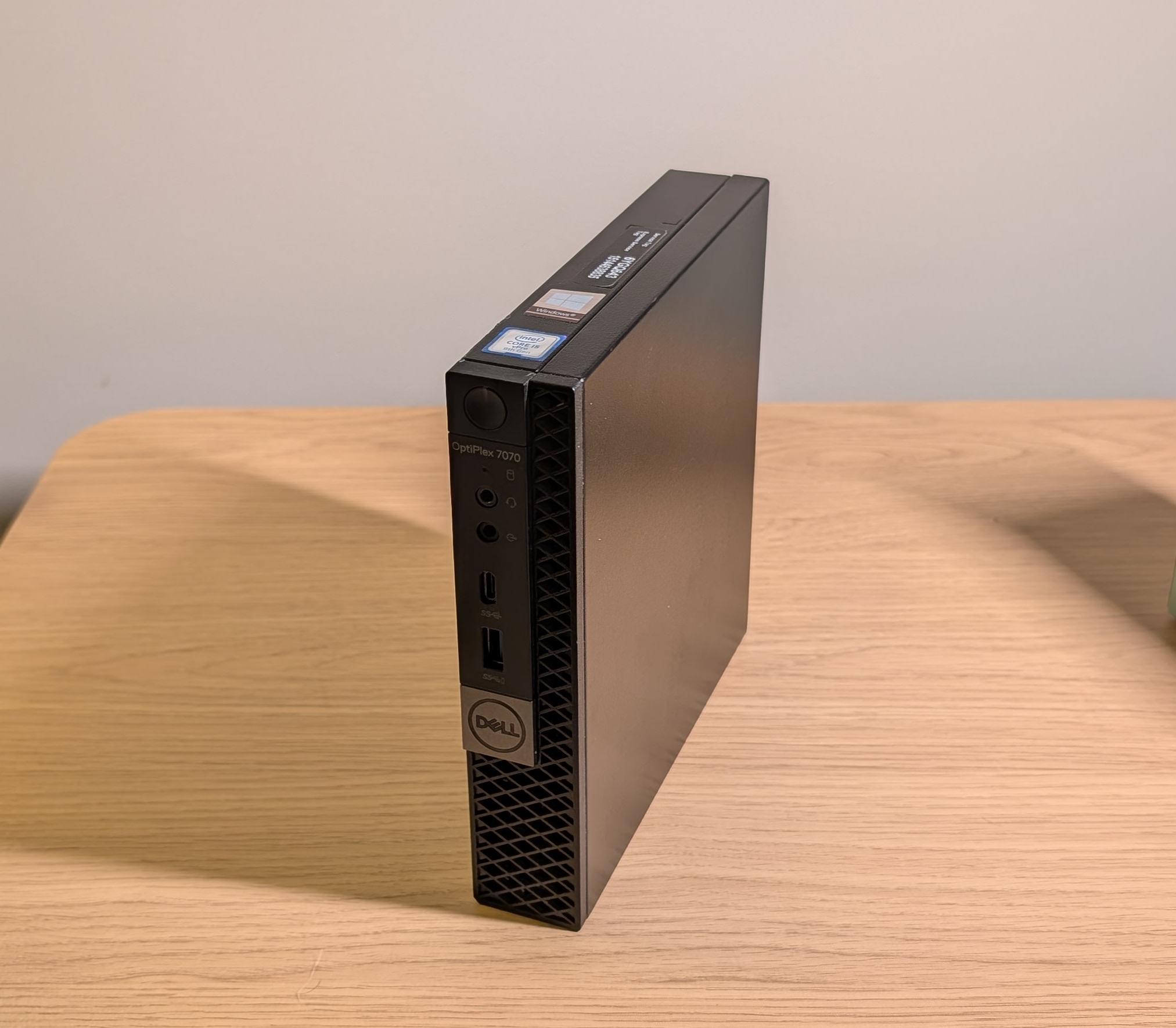 Refurbished Dell Mini workstation repurposed as Steam OS like gaming PC