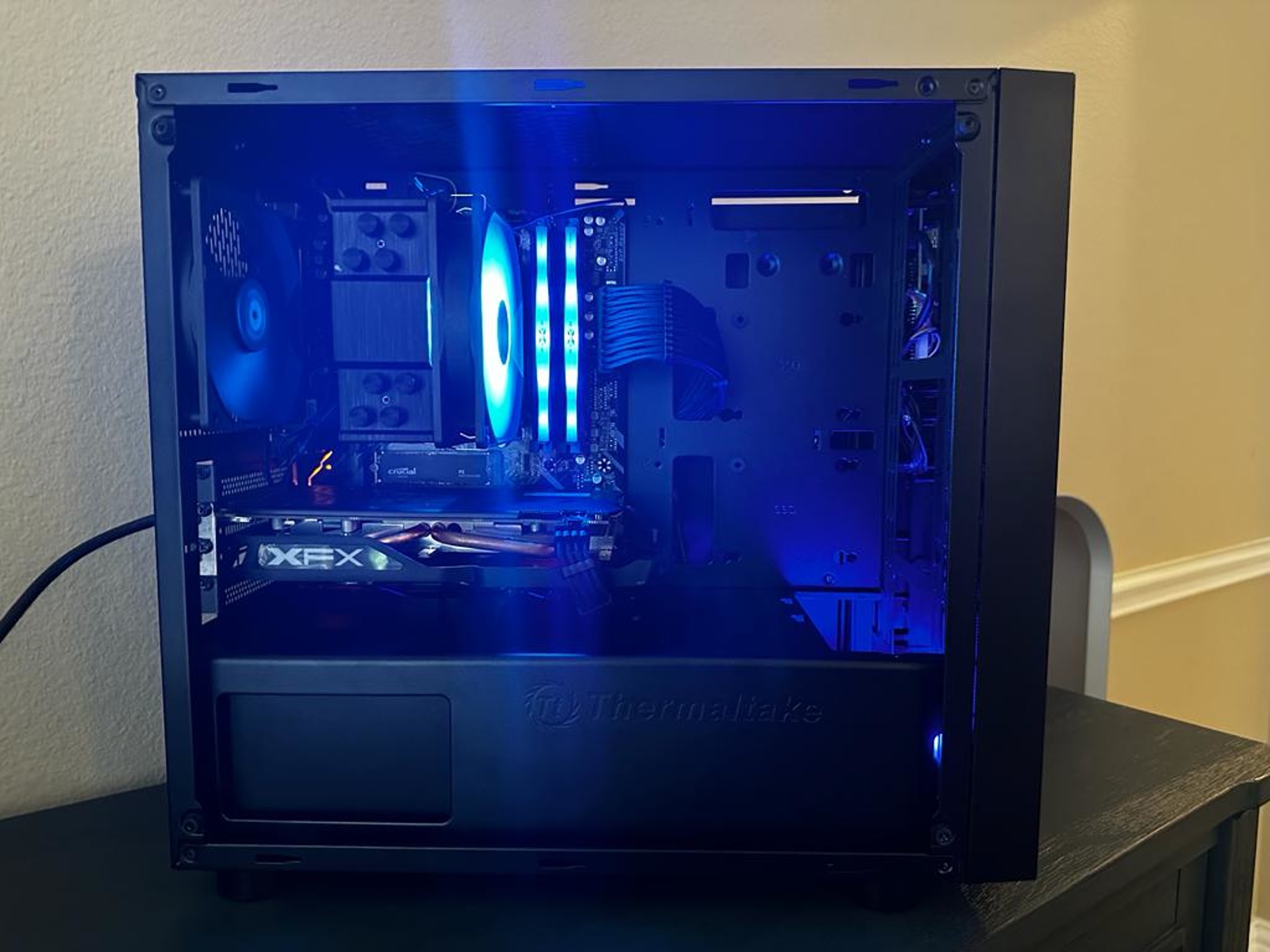 Ryzen 5/RX 570 8GB, 16GB RAM, 500GB SSD, 500W ARGB Minimalist Esports Gaming PC