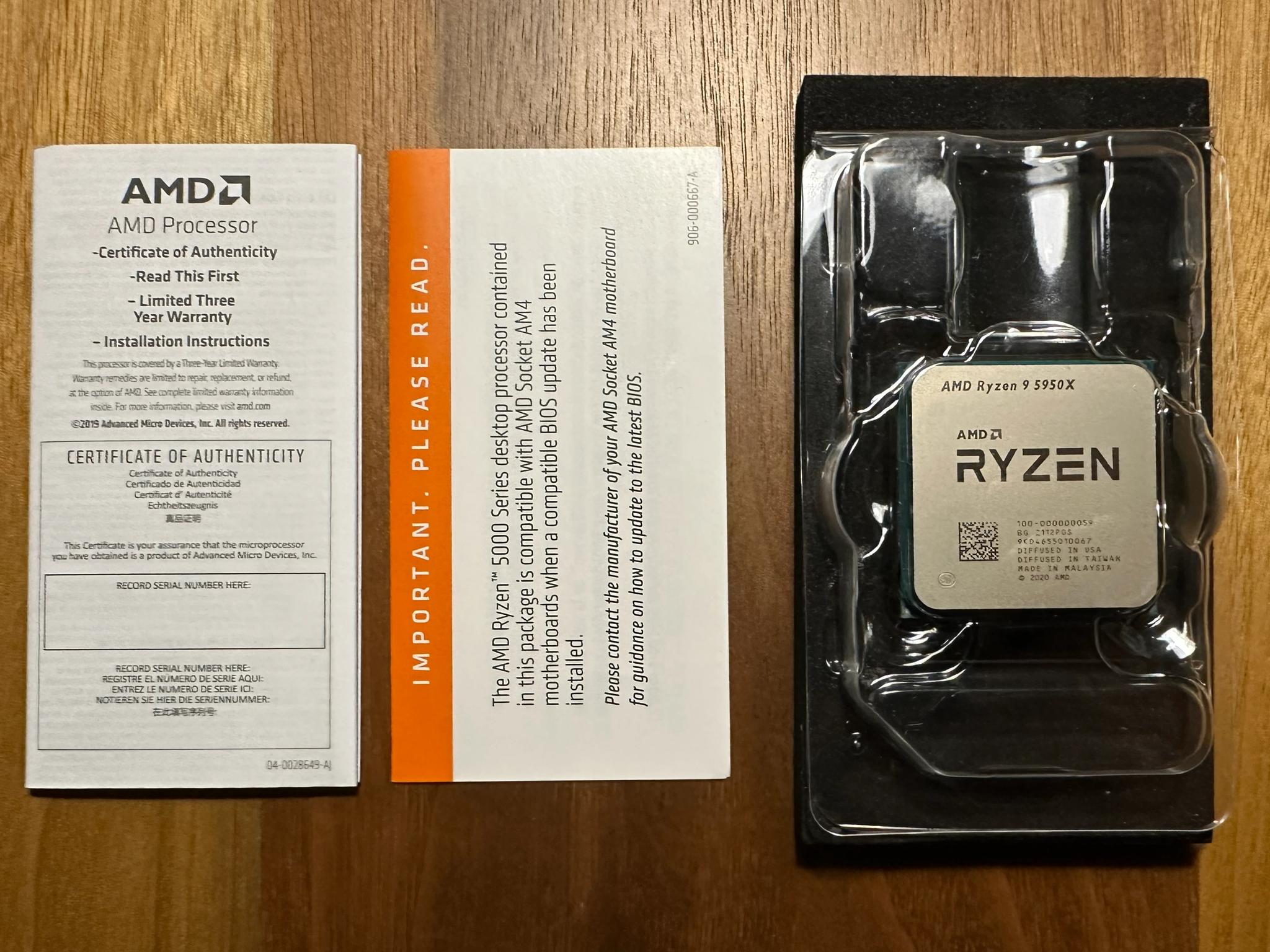 AMD Ryzen 9 5950X