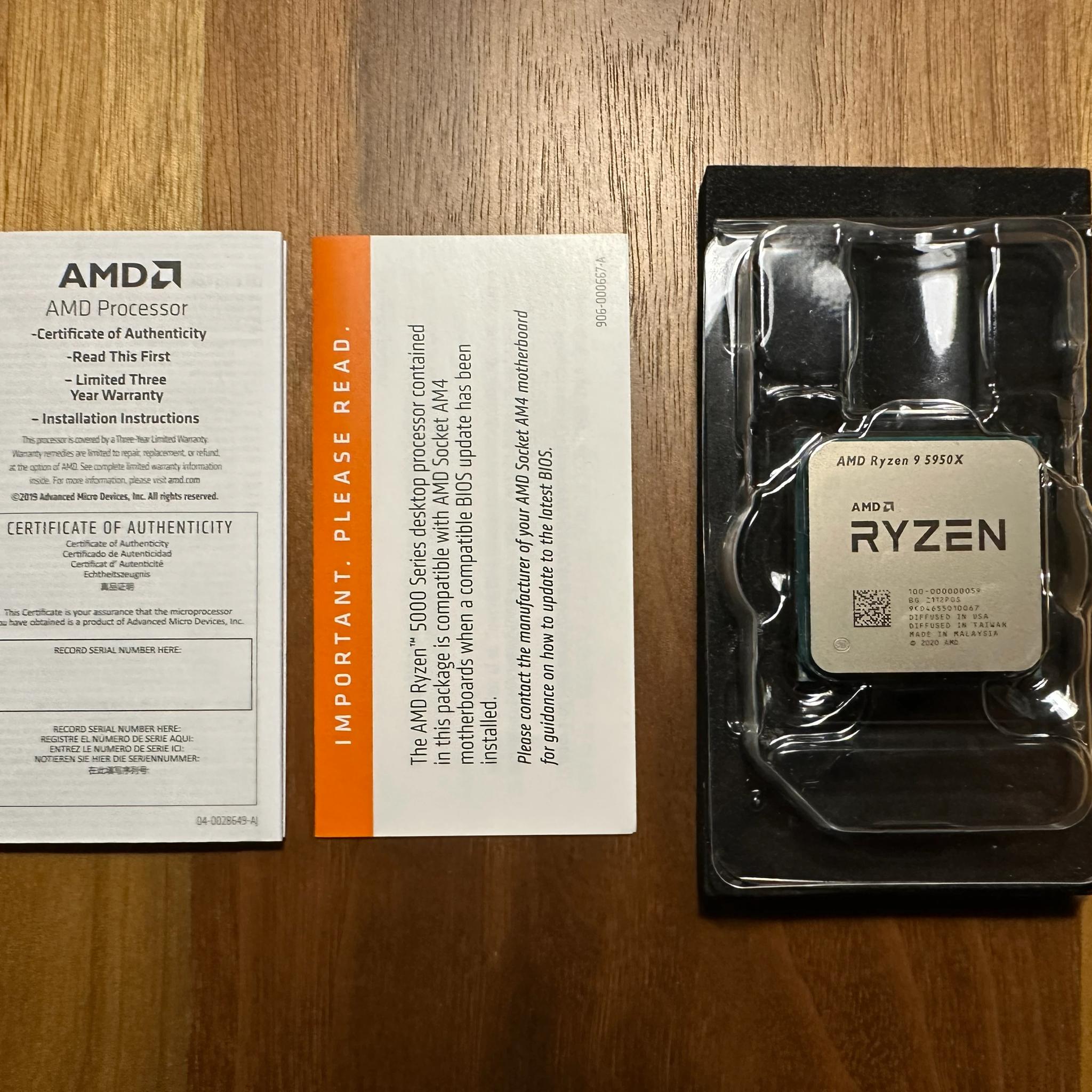 AMD Ryzen 9 5950X