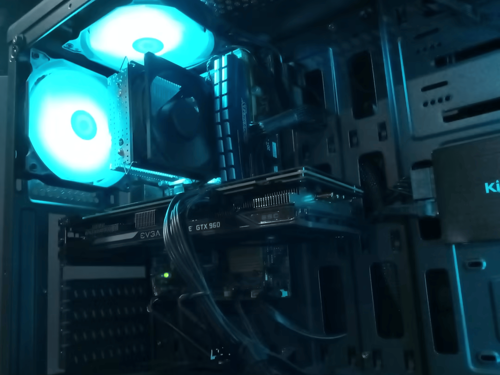 evga gtx 960 rgb gaming pc. 