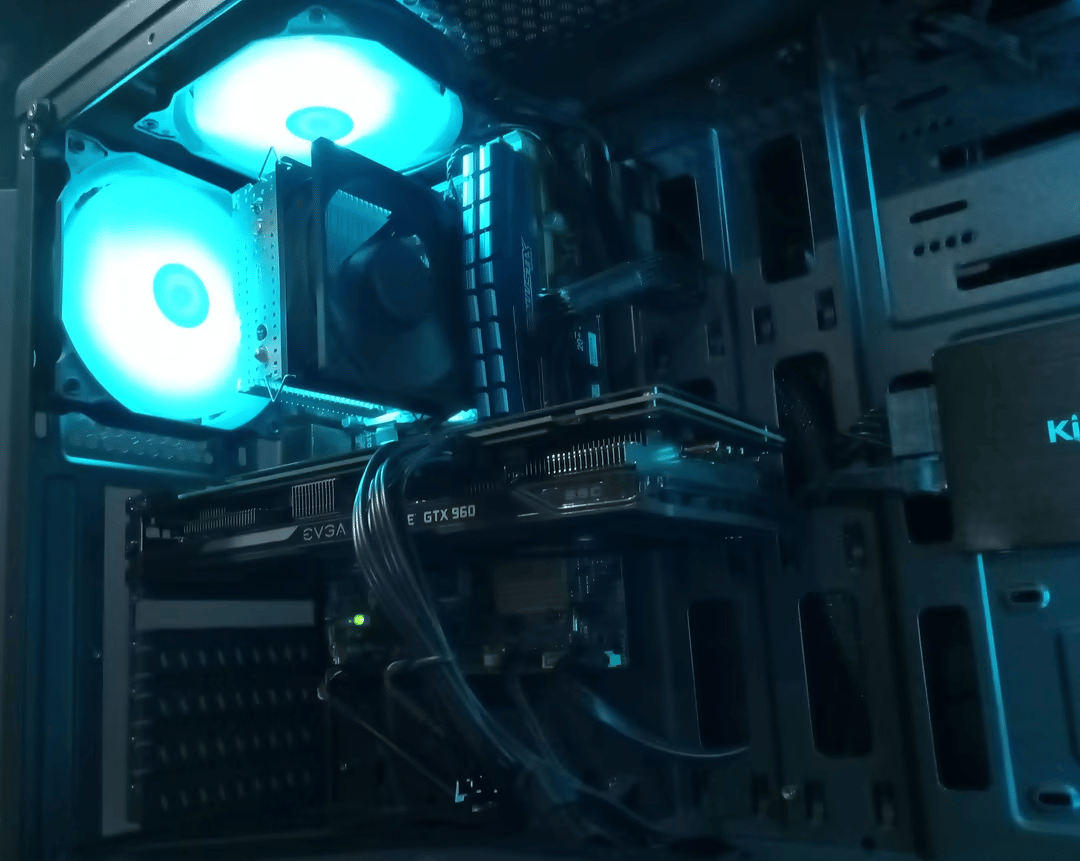 evga gtx 960 rgb gaming pc. 