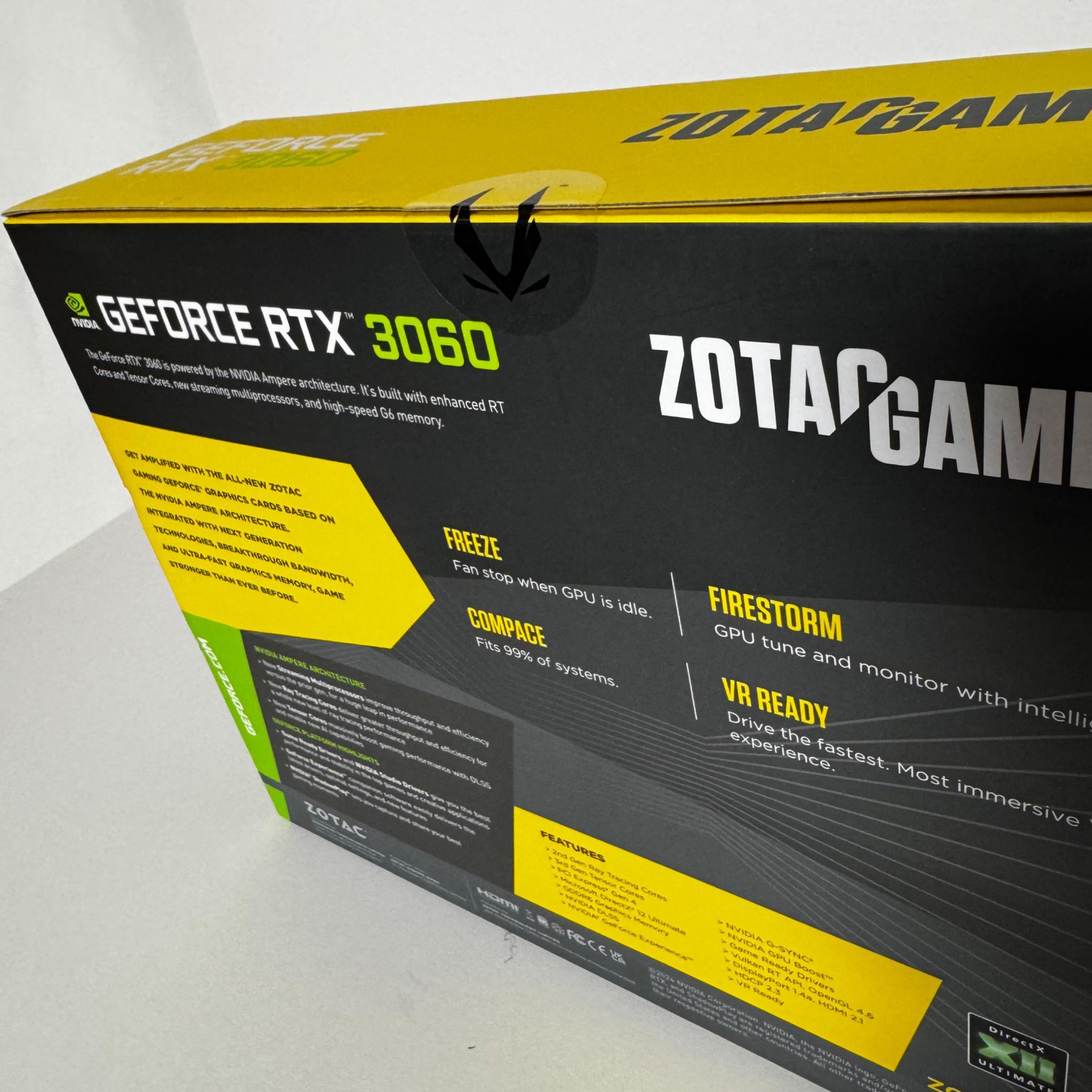 ZOTAC Gaming GeForce RTX™ 3060 12GB (New)