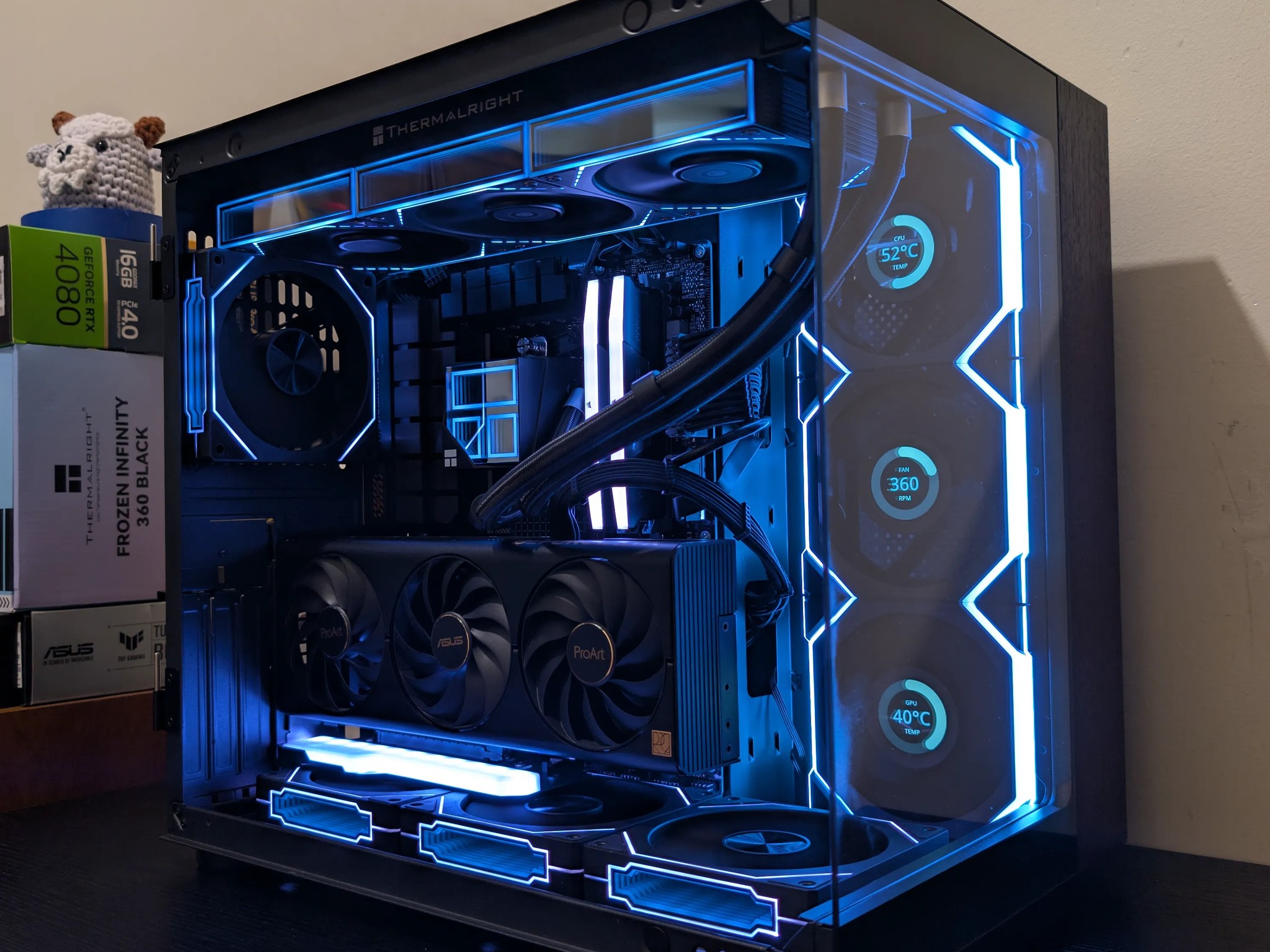 🪙🪵4K Gaming Beast | RTX 4080 | Ryzen 9 7900X | 2TB SSD | 32GB RAM | WiFi 6 & Bluetooth🪵🪙