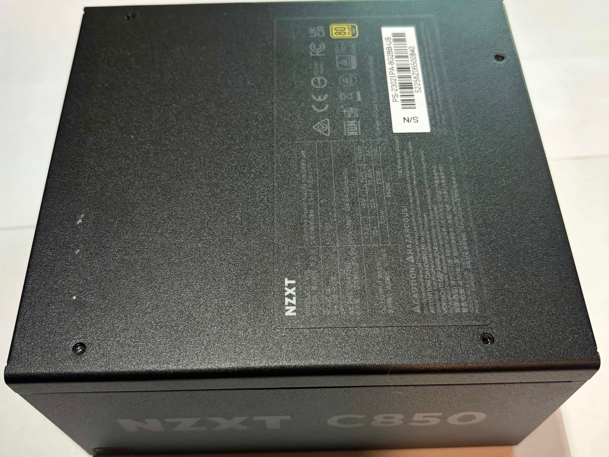 NZXT C850 850W 80+ Gold Fully Modular Power Supply (NO 12VHPWR)