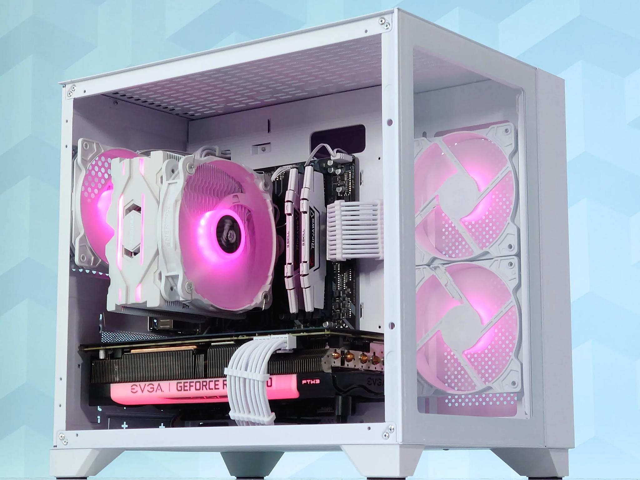 💚🤍Gaming PC❇️Nvidia RTX 3070 8GB❇️AMD Ryzen 5 5600 6-Core❇️32GB DDR4❇️1TB SSD
