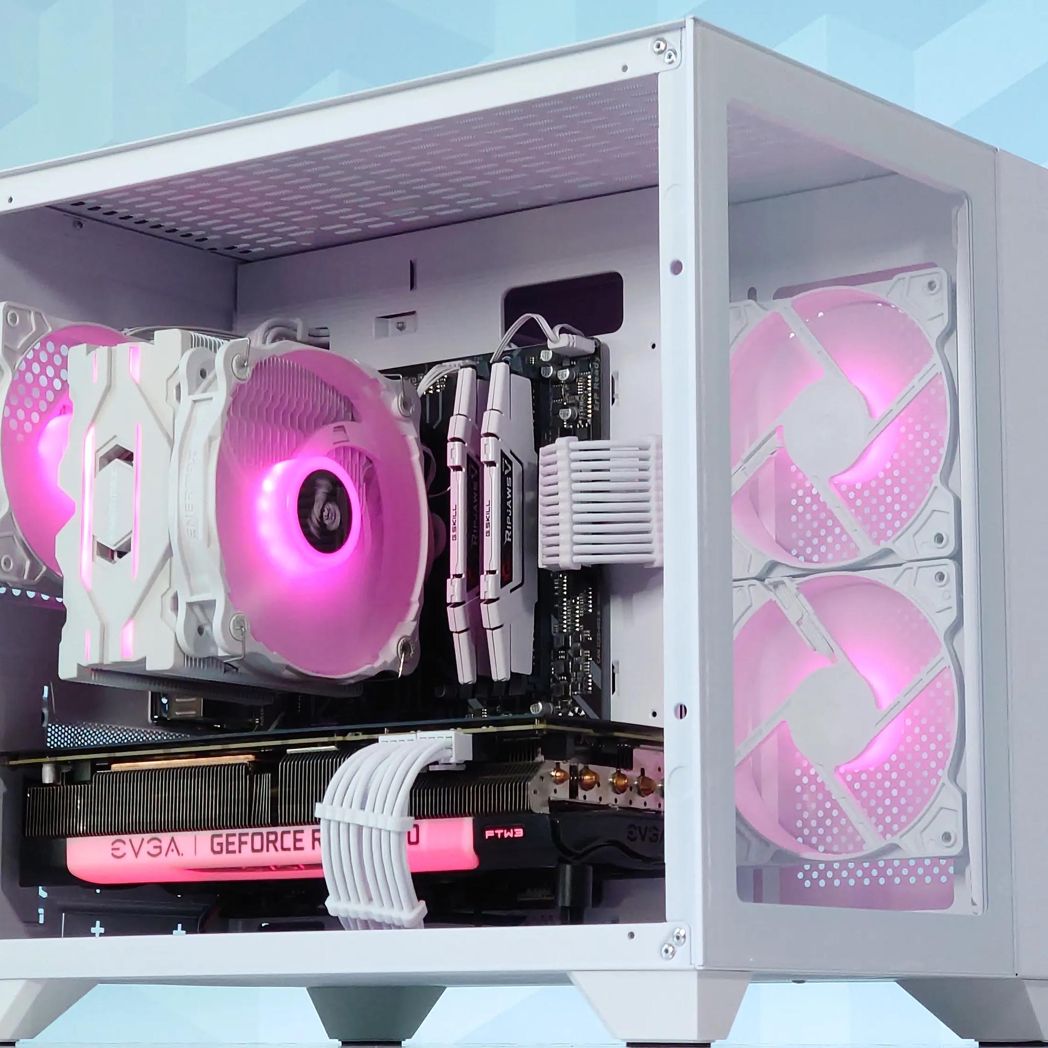 💚🤍Gaming PC❇️Nvidia RTX 3070 8GB❇️AMD Ryzen 5 5600 6-Core❇️32GB DDR4❇️1TB SSD