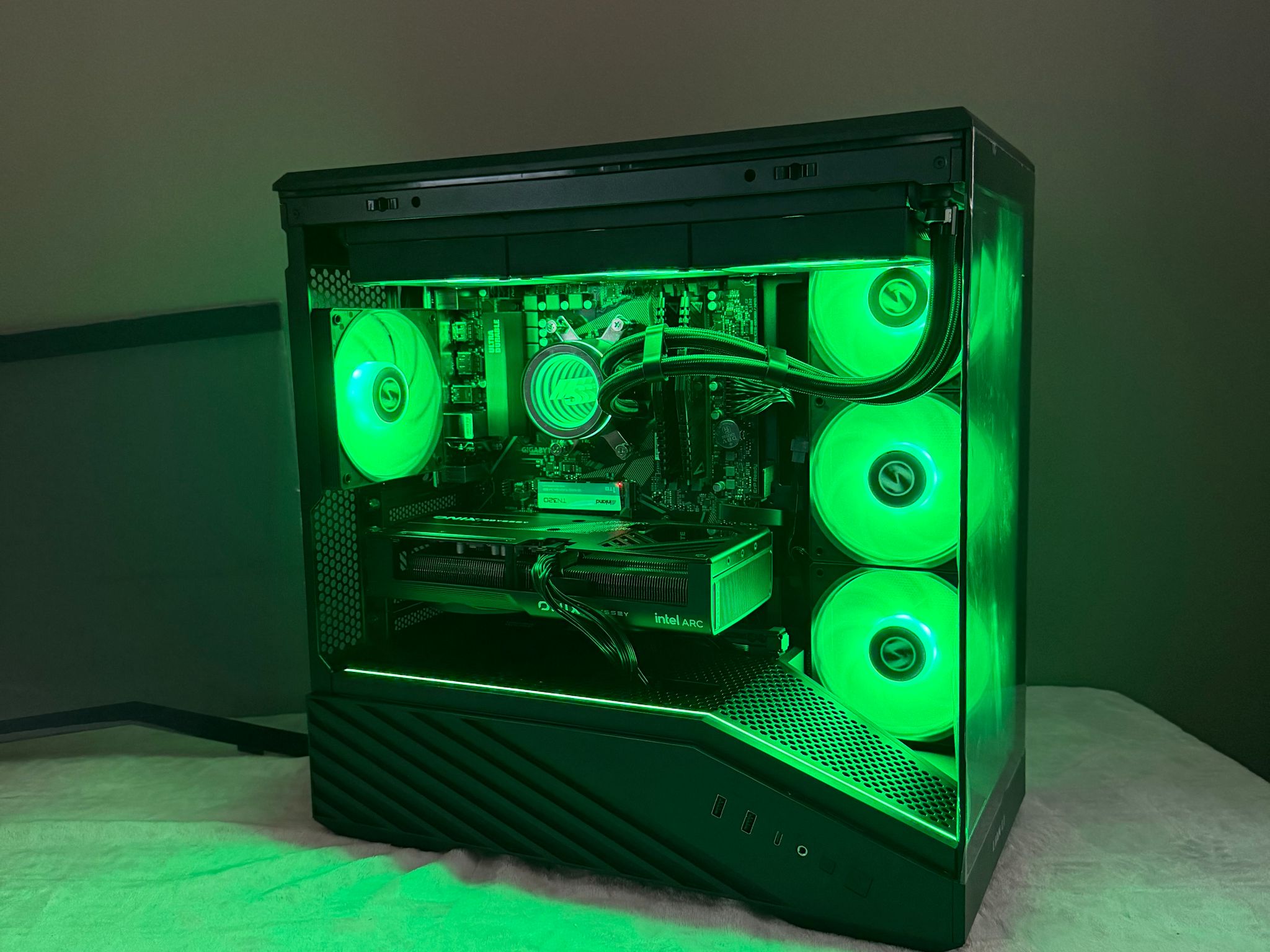 Arc B580 Custom Gaming PC - Ryzen 5 5600X3D, 1TB NVMe SSD