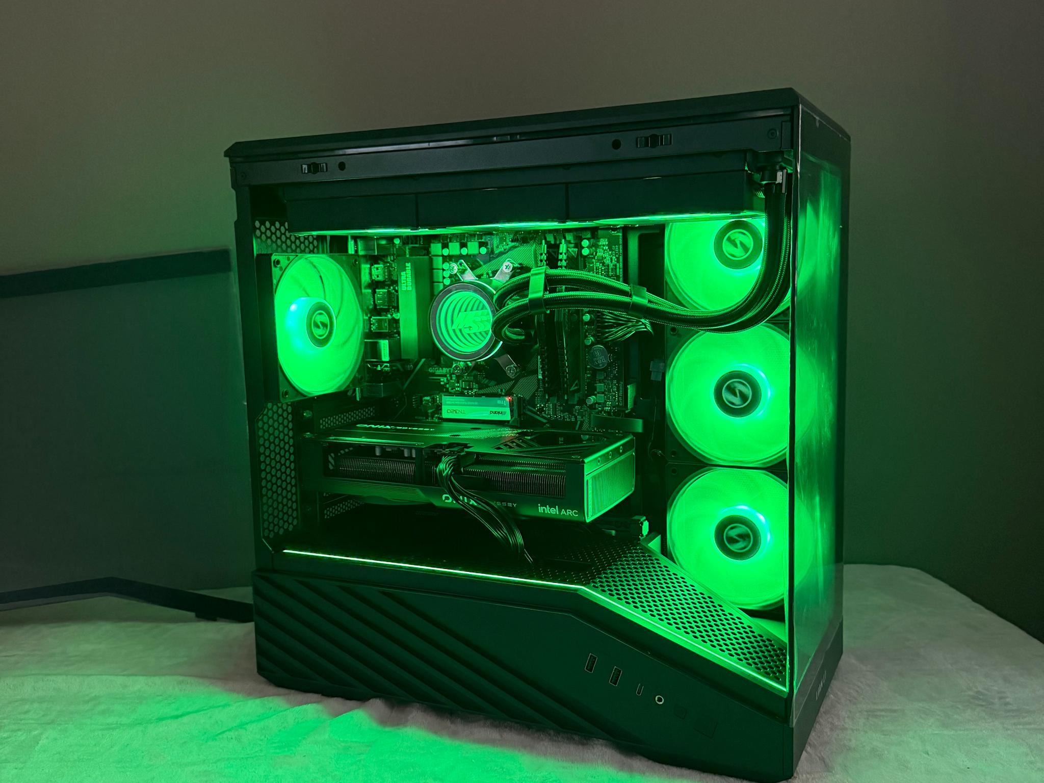 Arc B580 Custom Gaming PC - Ryzen 5 5600X3D, 1TB NVMe SSD