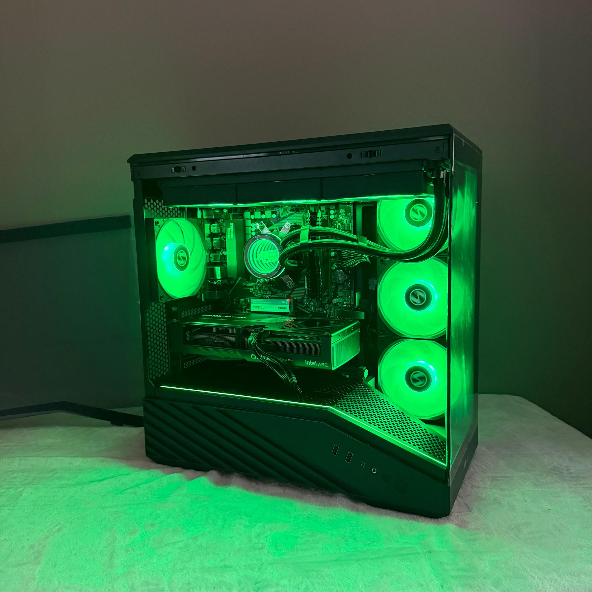 Arc B580 Custom Gaming PC - Ryzen 5 5600X3D, 1TB NVMe SSD