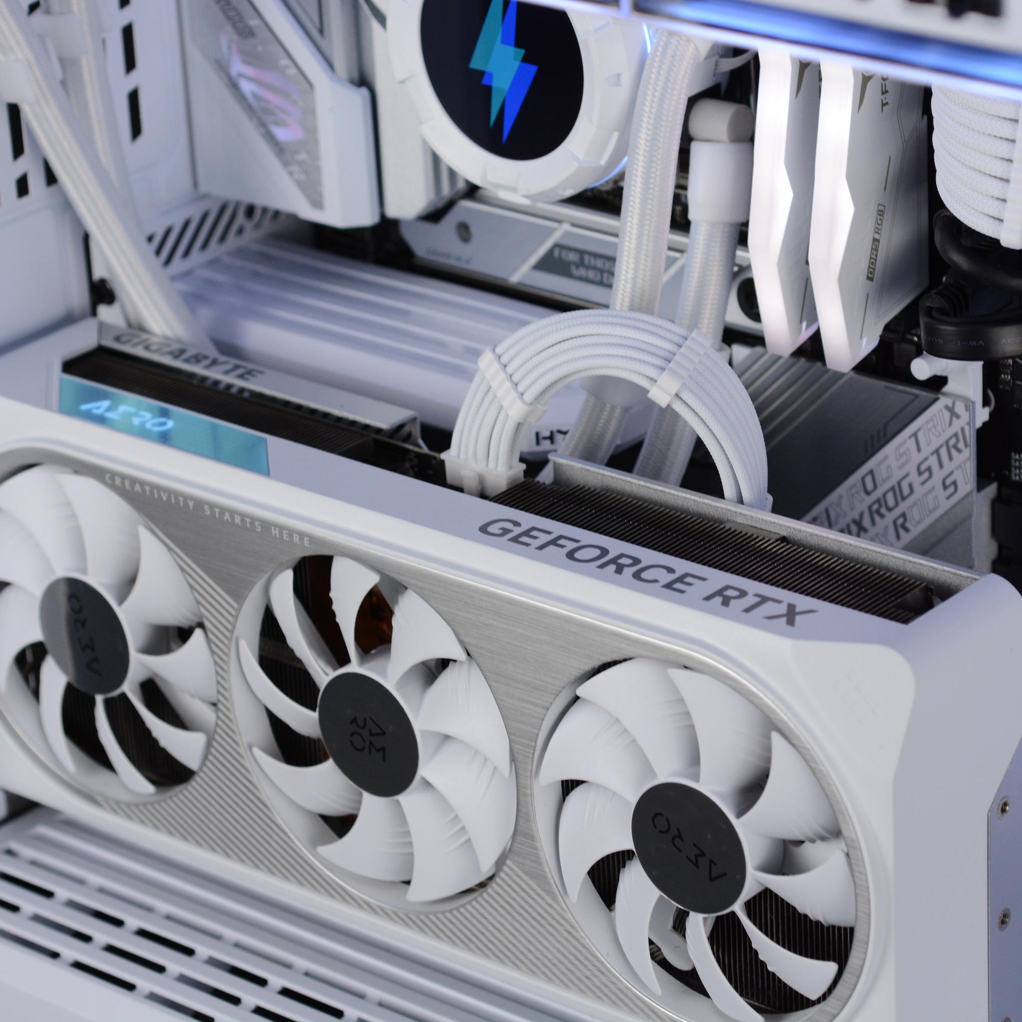 🧊❄️ Polar: 1440p/4k Streaming and Gaming PC |  RTX 4070 TI, Ryzen 7, 32GB DDR5, 2TB SSD, WiFI