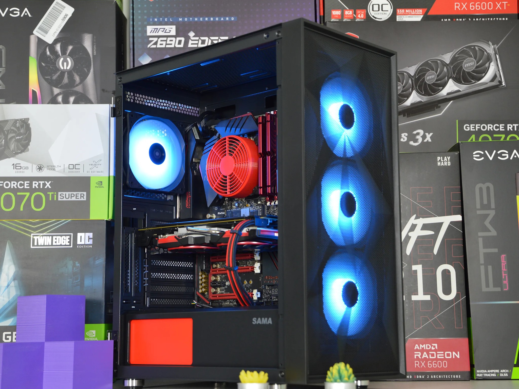 🩸🩸| RX 570 8GB | INTEL i5 6400 | 16GB DDR4 RAM | 1TB NVME SSD | Blood Oath 4.0 |