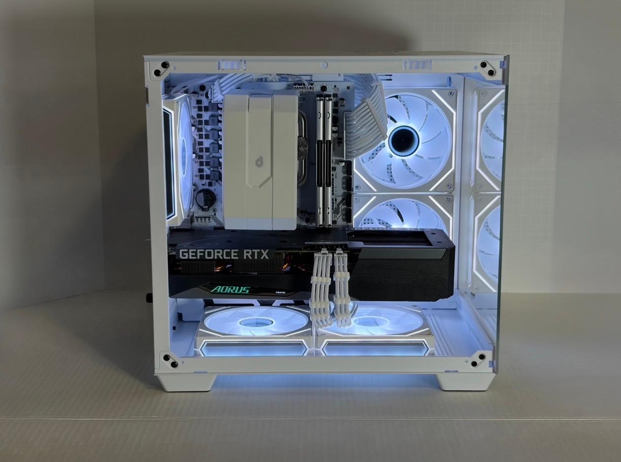 🔥 RTX 3060 Ti Gaming PC | Ryzen 5 5600 | 16GB RAM | 1TB NVMe | White RGB