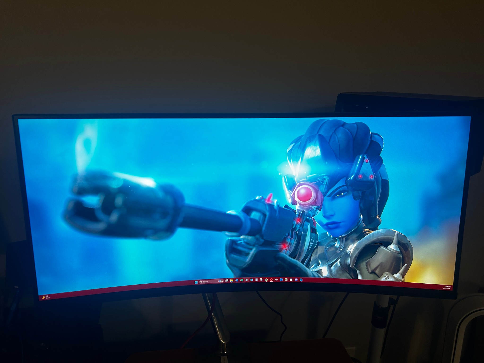 New AOpen  34" 2K WQHD (3440 x 1440) 180Hz Curved Gaming Monitor (34HC5CU)
