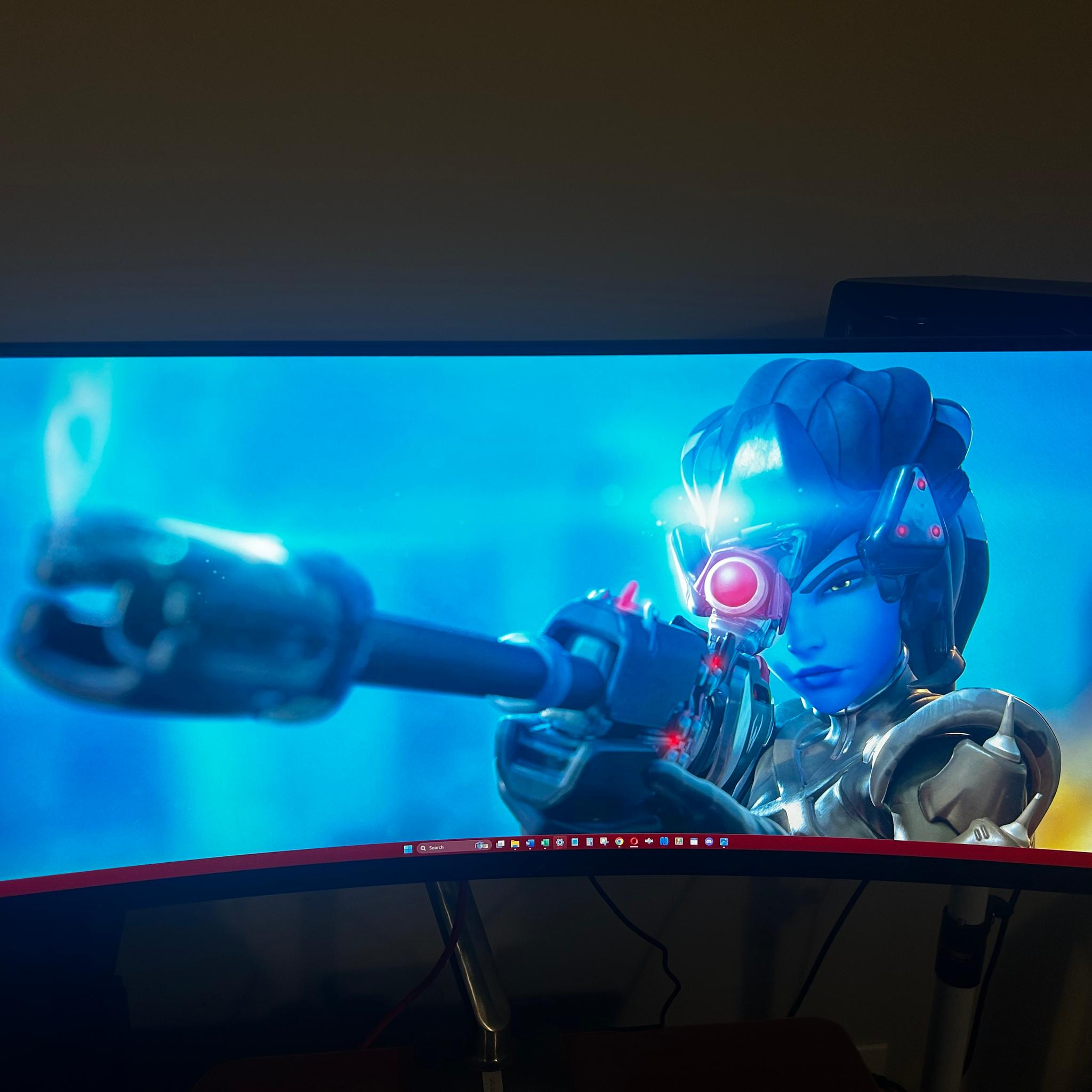 New AOpen  34" 2K WQHD (3440 x 1440) 180Hz Curved Gaming Monitor (34HC5CU)