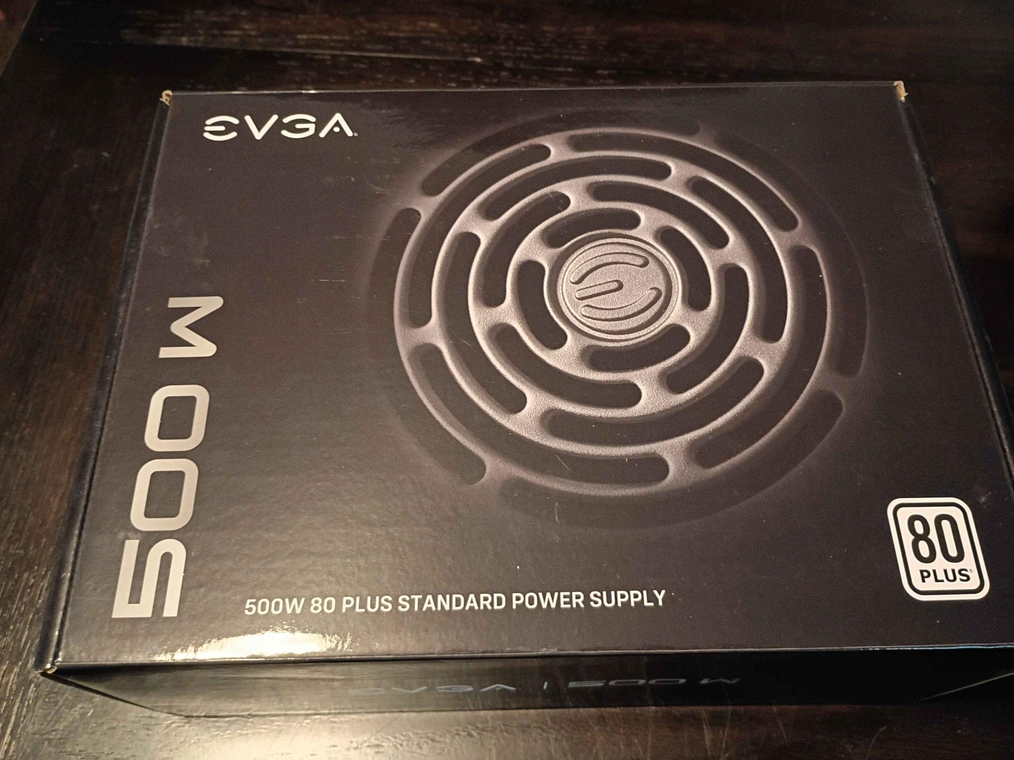 EVGA 500W W1 80+ Certified Non-Modular
