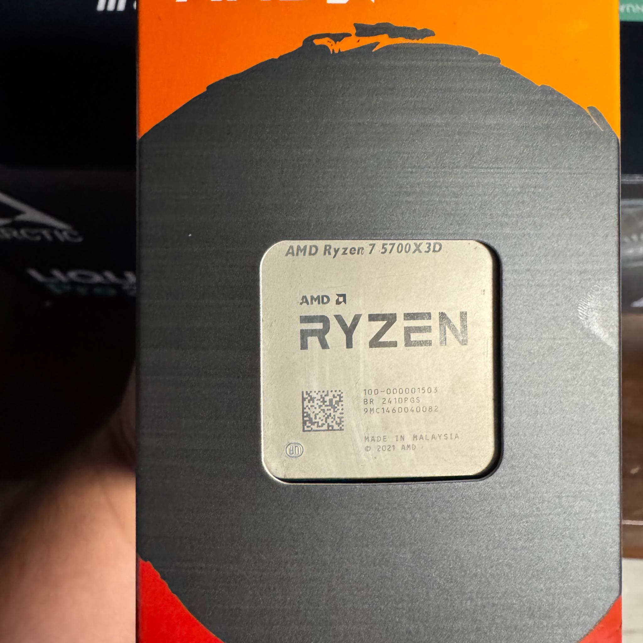 AMD 5700X3D and Arctic liquid freezer pro III AIO.