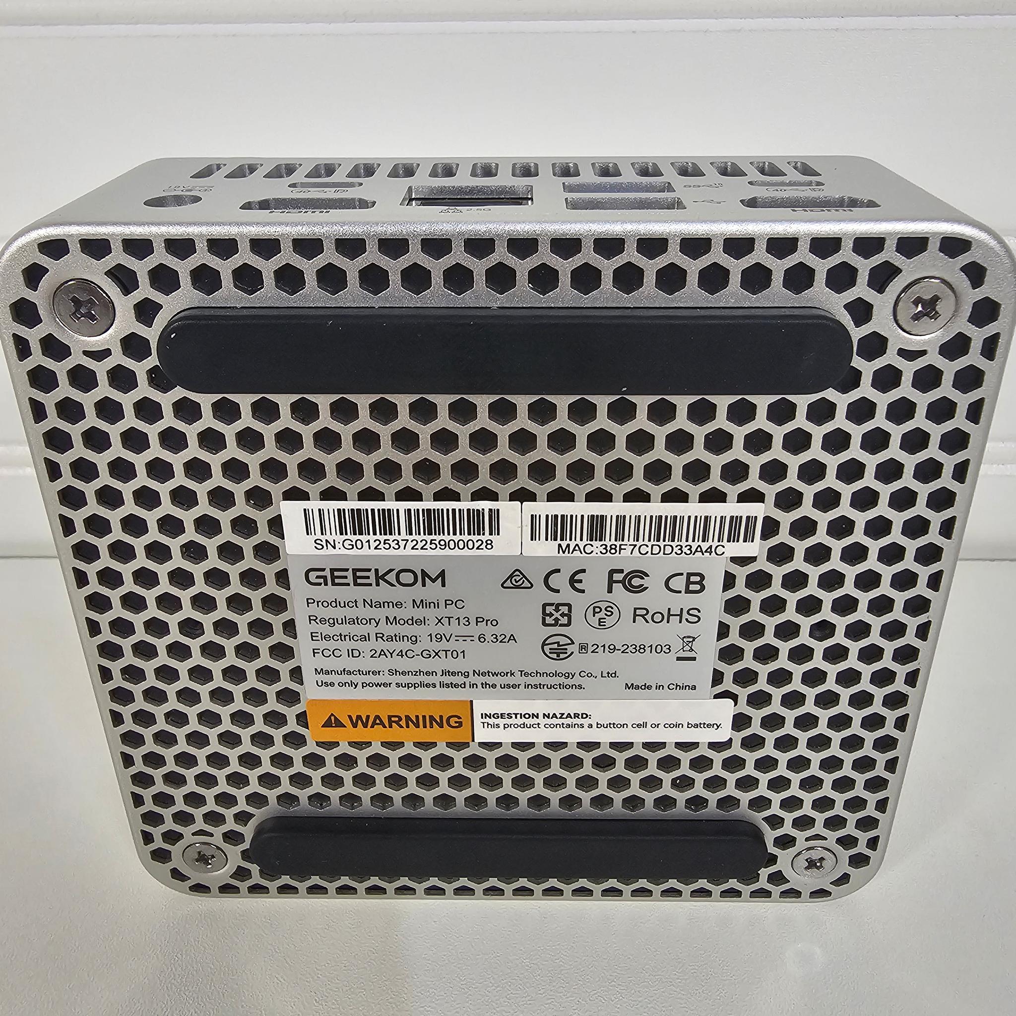 Geekom XT13 Pro Intel i9 13900H, 32GB Ram