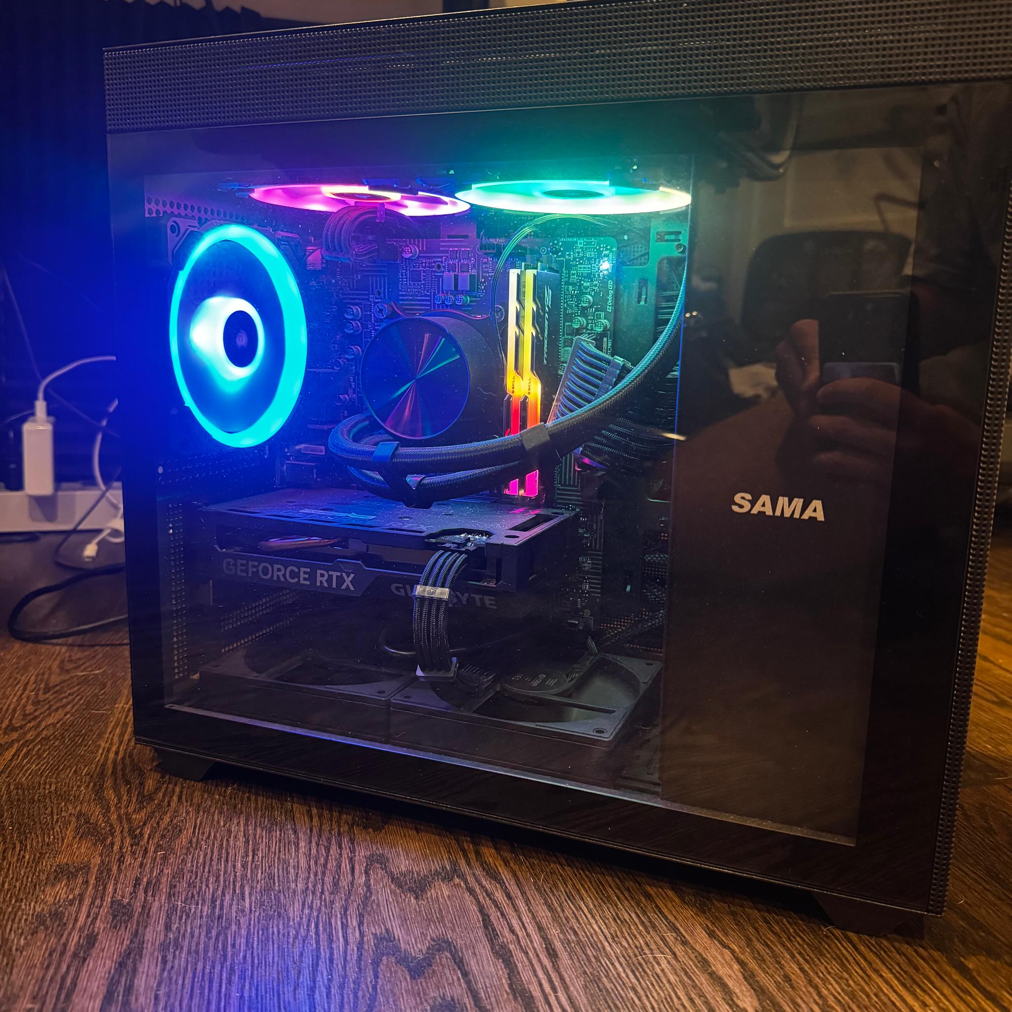GeForce RTX 4060 Custom Gaming PC - Core i7-10700K, 32GB RAM