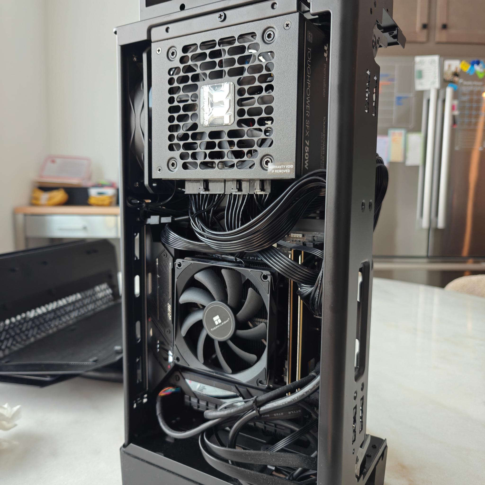 GeForce RTX 5070 Ti SFF Mini-ITX PC- Ryzen 7 7800X3D, 32GB RAM, 2TB SSD