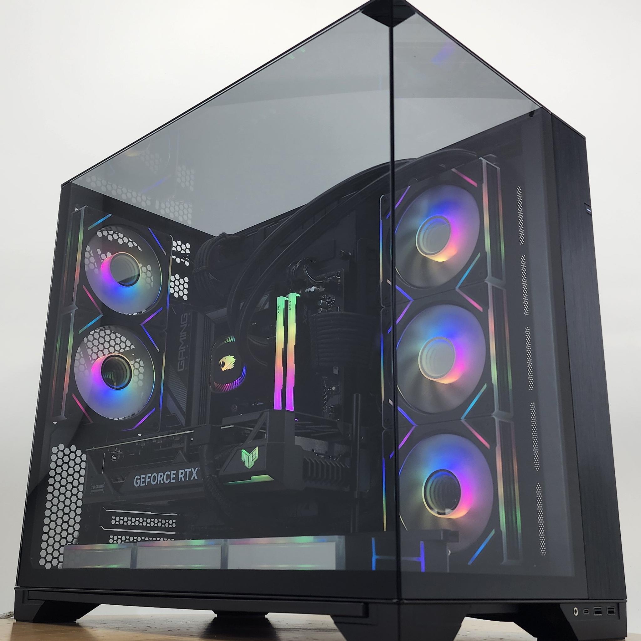 Gaming PC Ryzen 7 9700X 32GB RAM 1TB SSD RTX 4070 Ti SUPER 16GB Win11 Computer